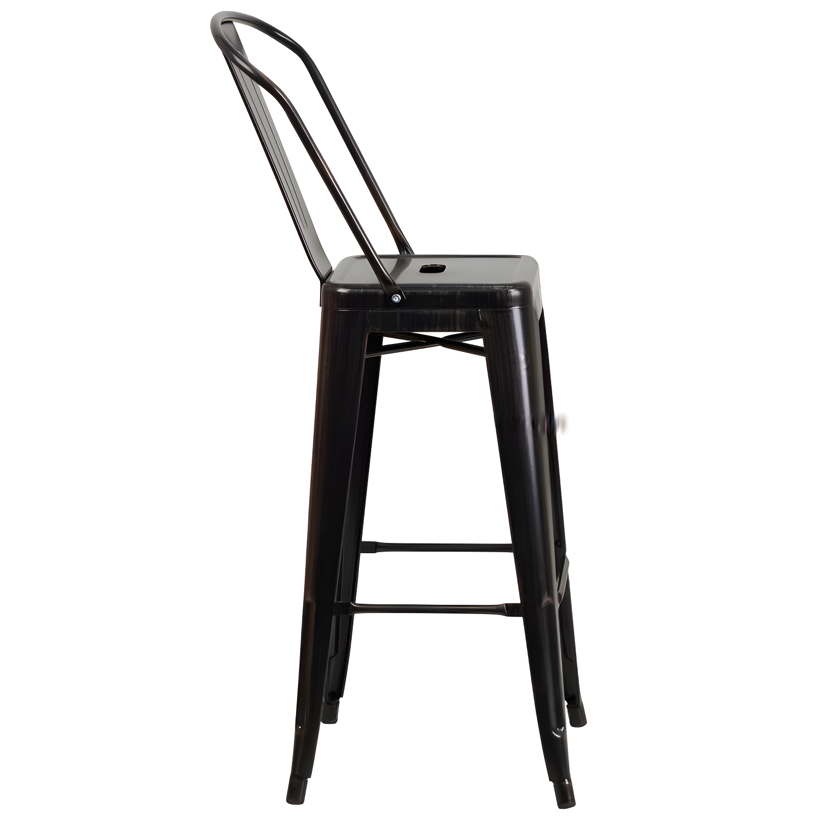 Flash Furniture Metal Outdoor Stool