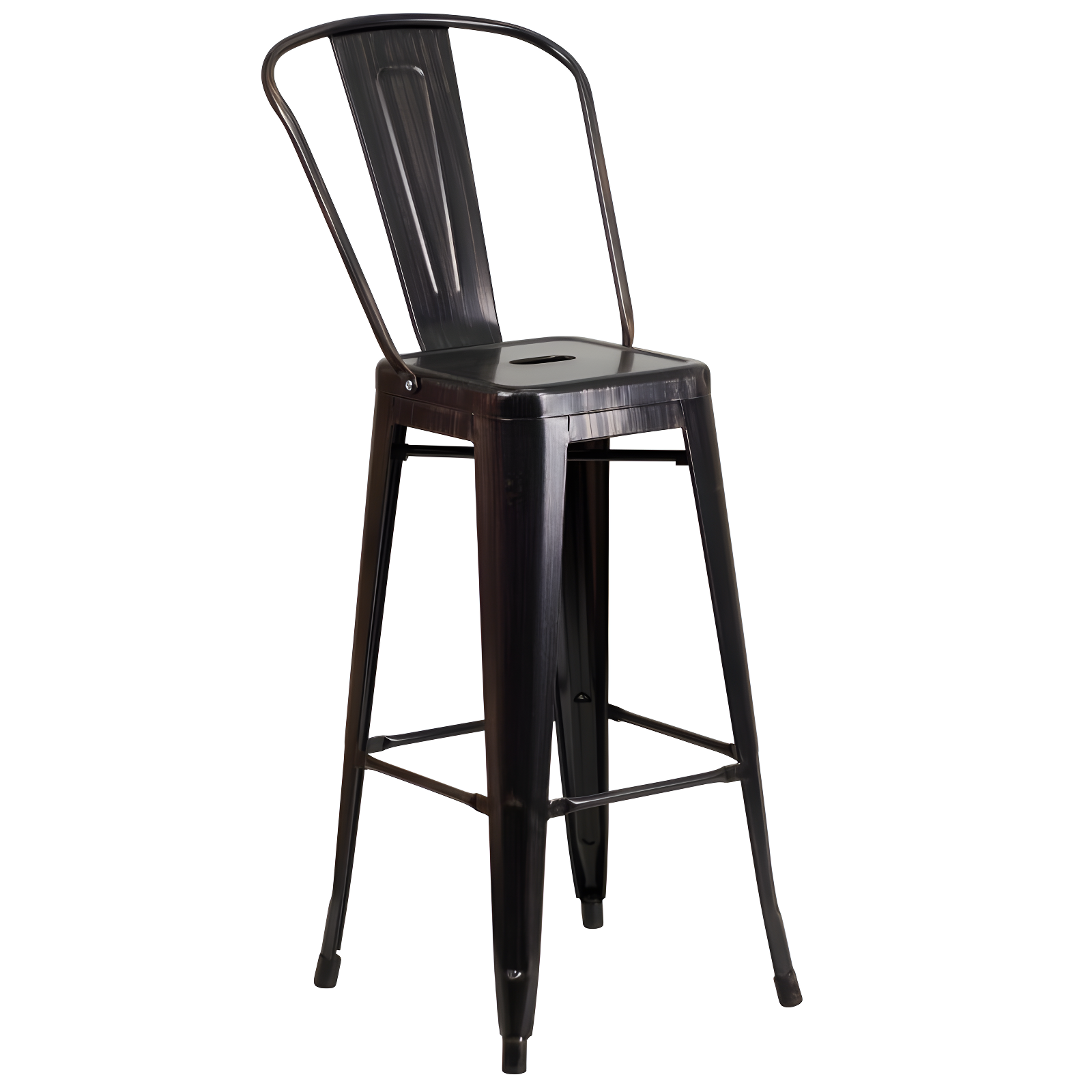 Flash Furniture Metal Outdoor Stool