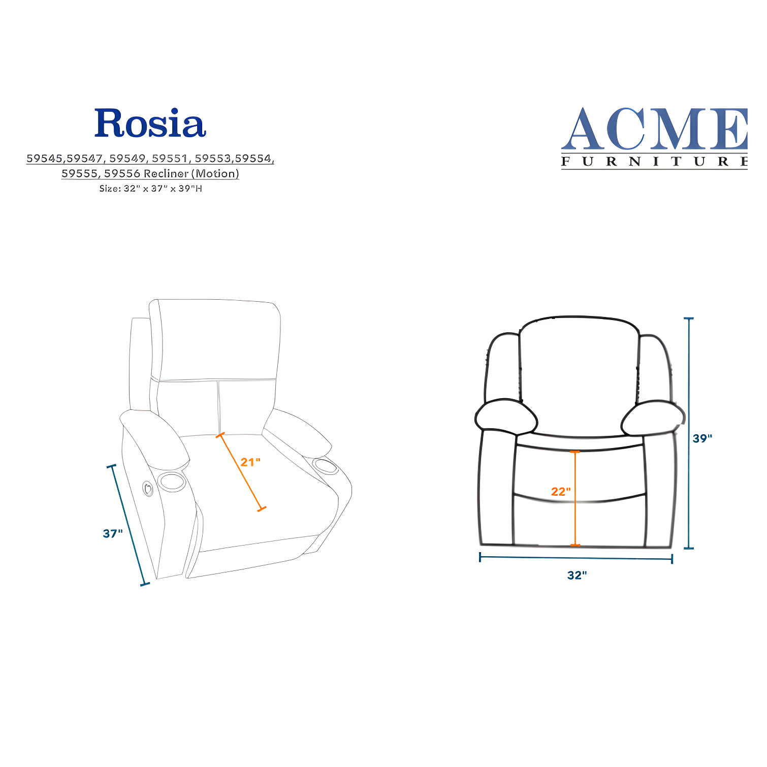 Upholstered Lift Assist Power Recliner