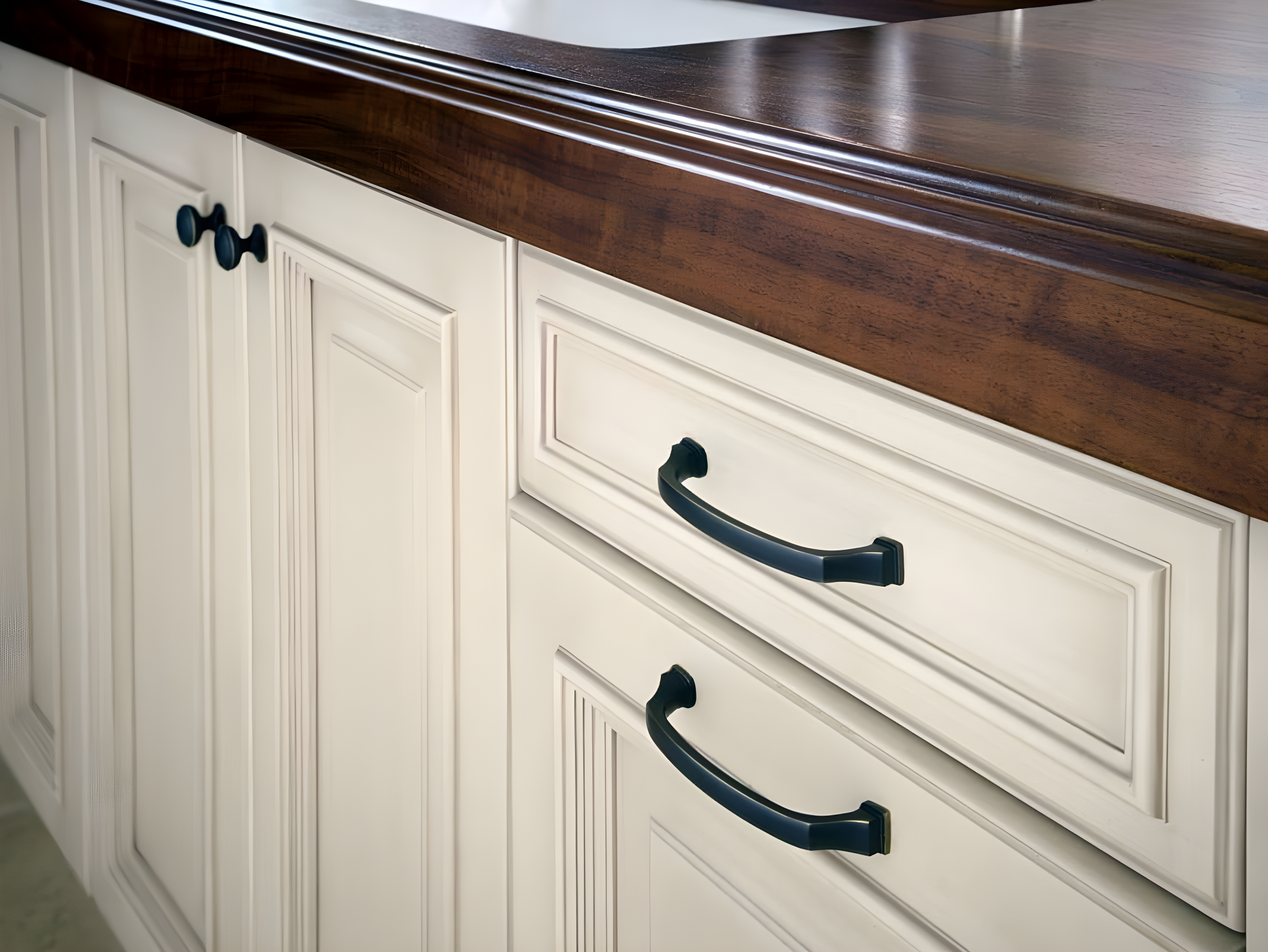 Amerock Revitalize 5-1/16 inch (128mm) Center-to-Center Satin Nickel Cabinet Pull
