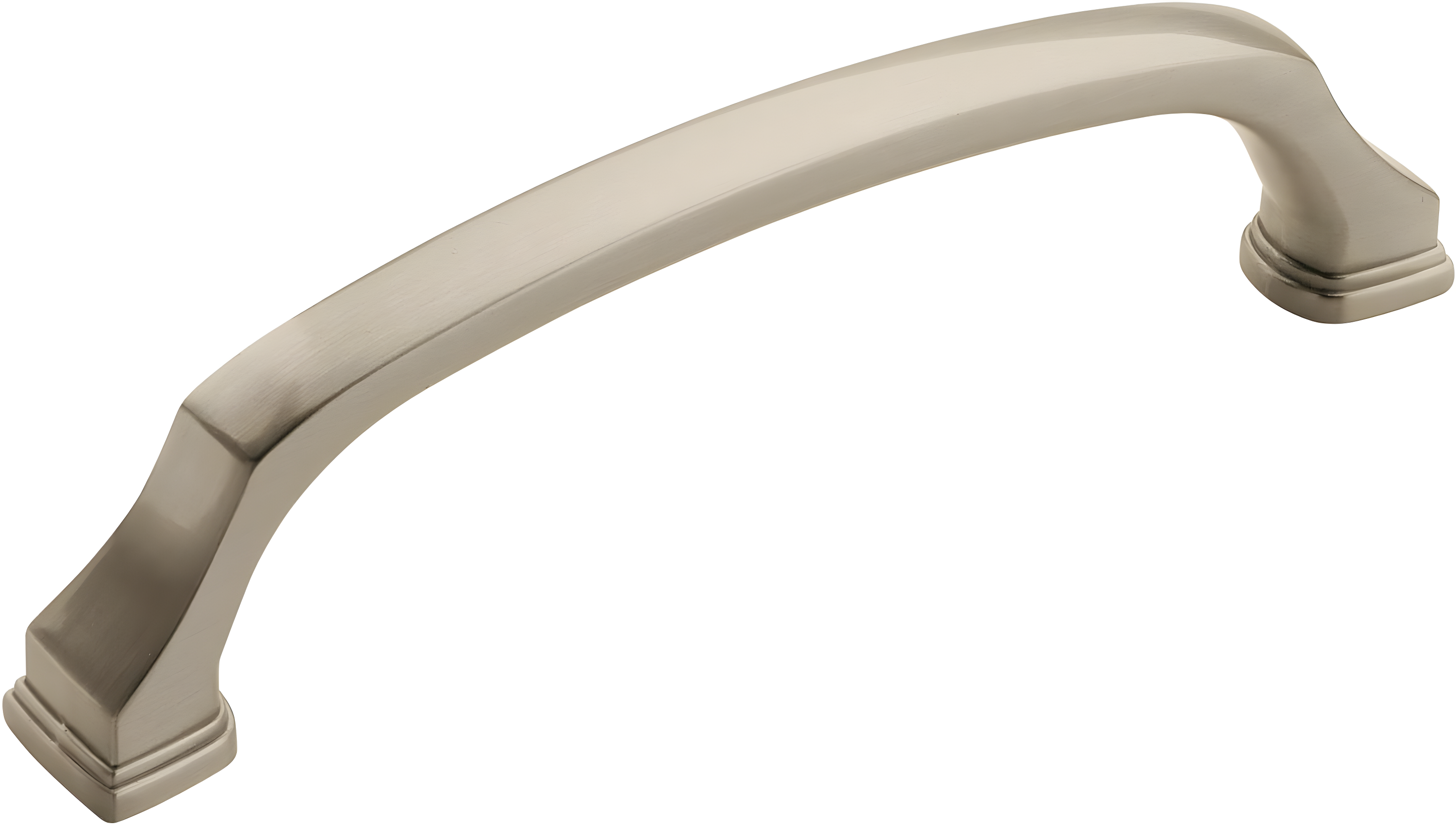 Amerock Revitalize 5-1/16 inch (128mm) Center-to-Center Satin Nickel Cabinet Pull