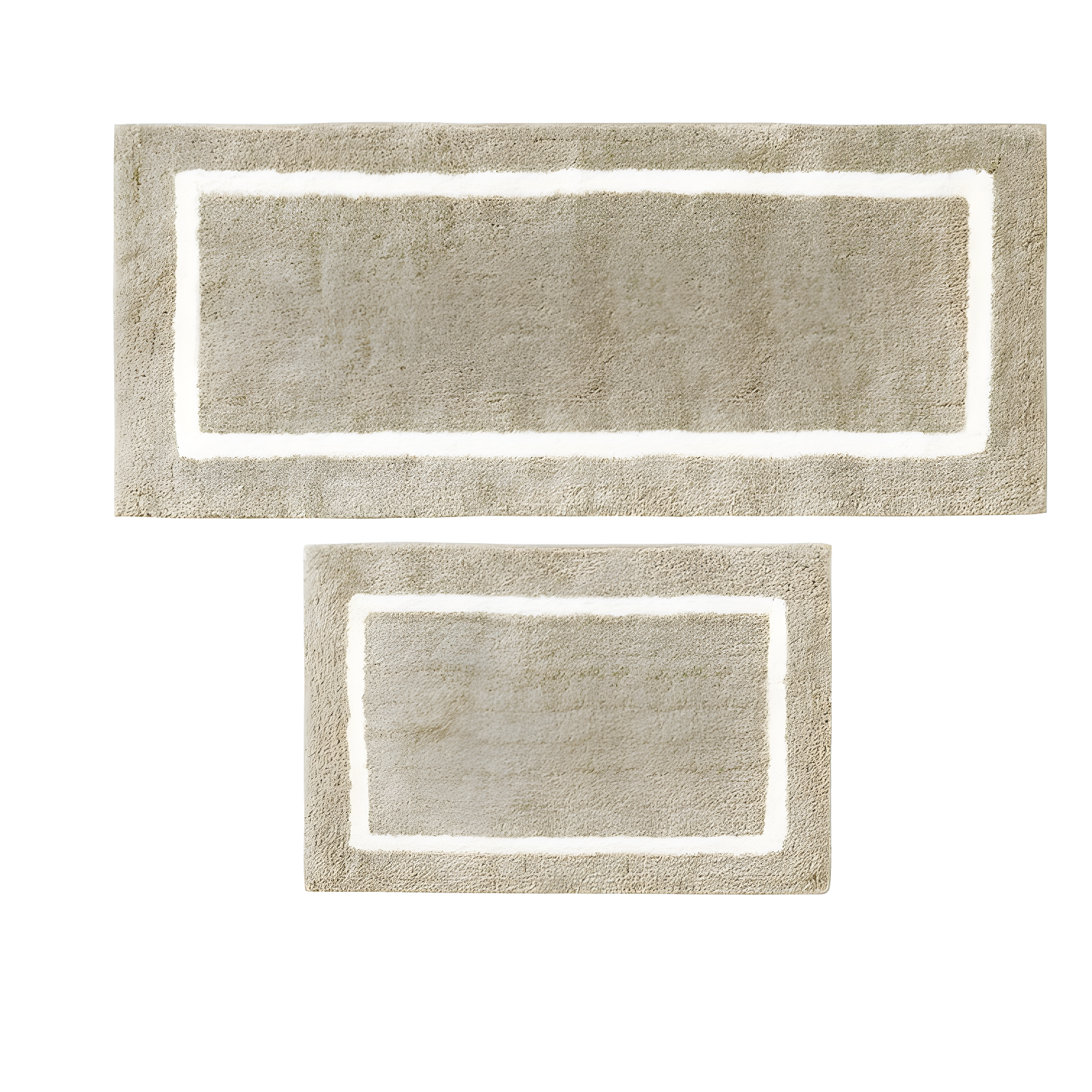 Madison Park Bittman Reversible High Pile Tufted Bath Rug