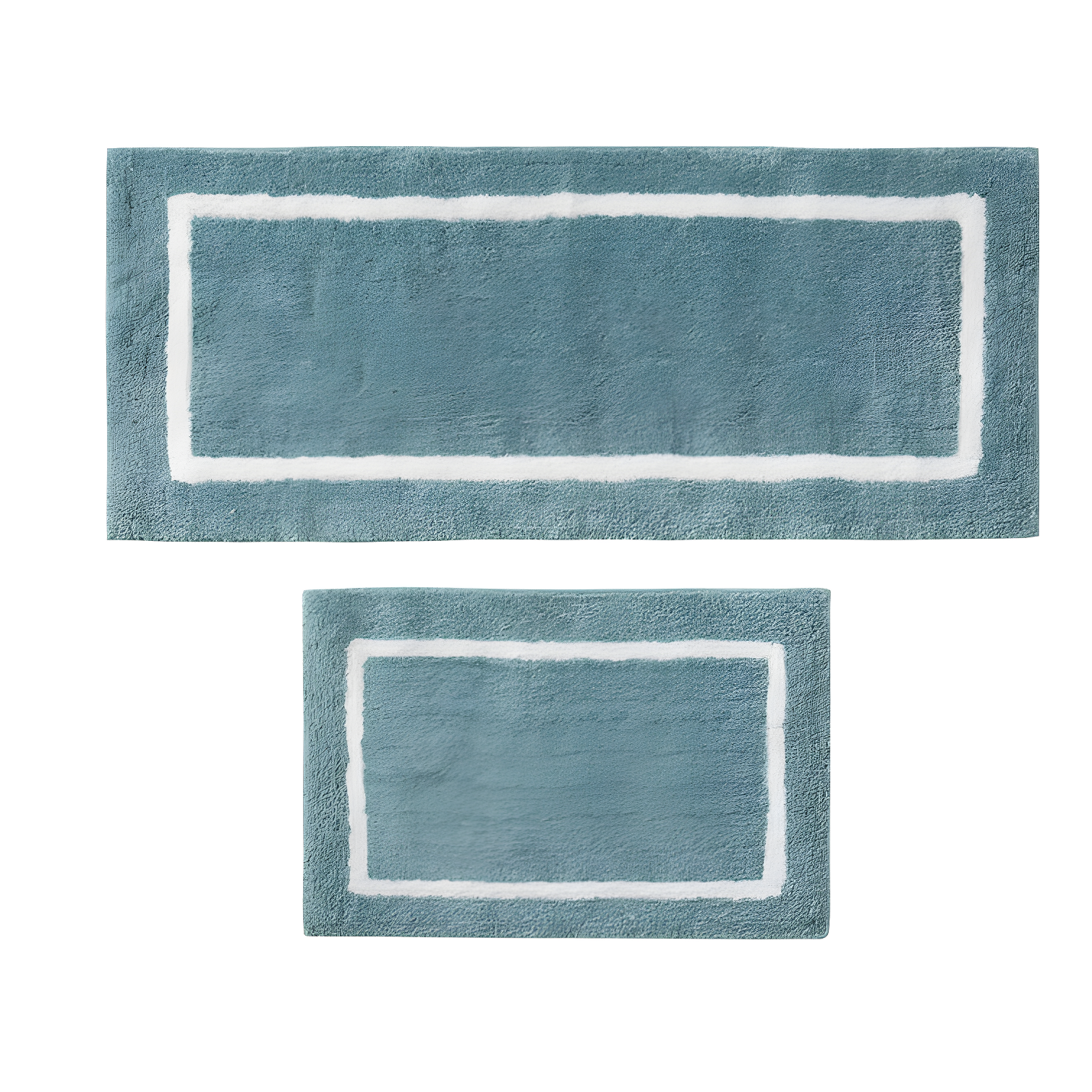 Madison Park Bittman Reversible High Pile Tufted Bath Rug