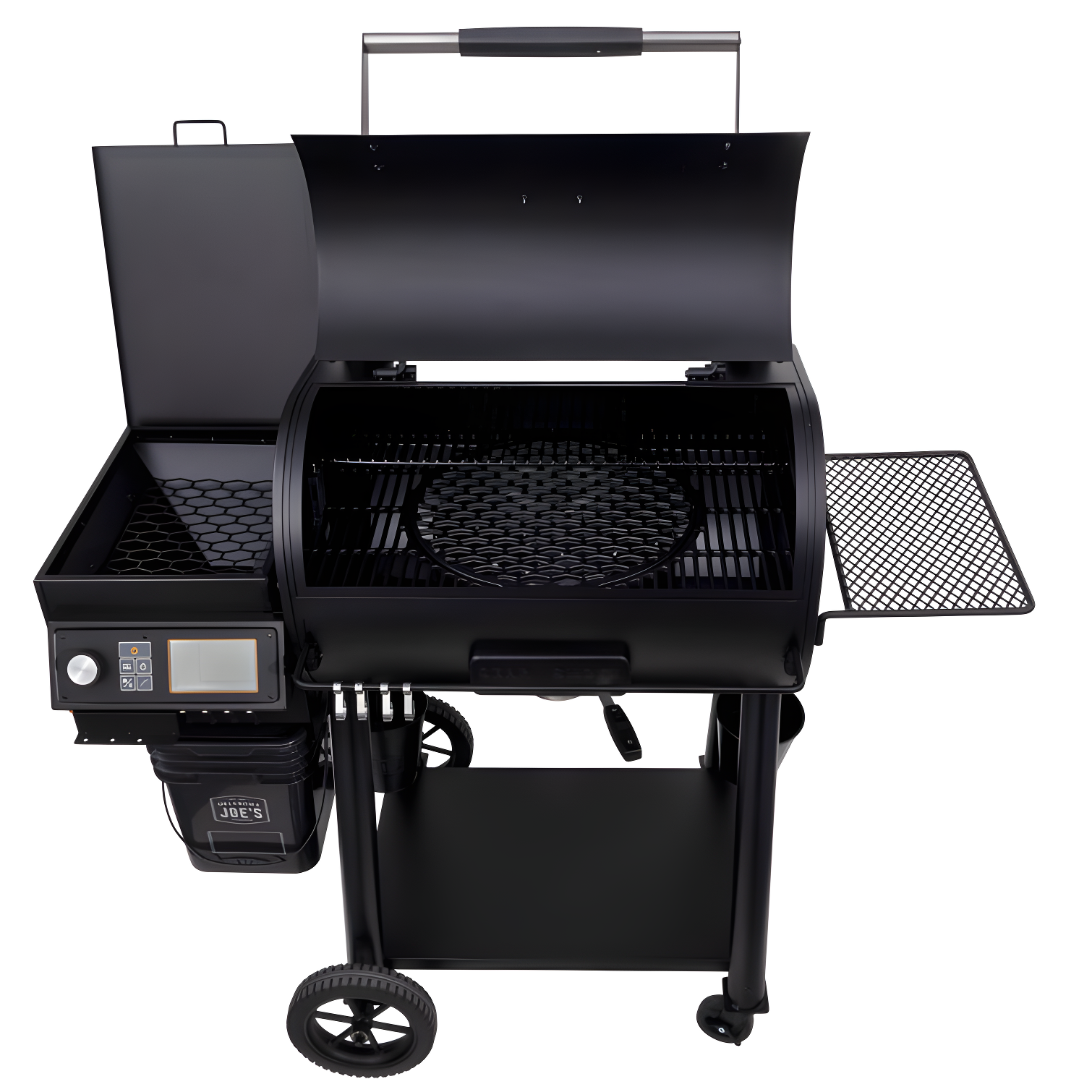 Oklahoma Joe's Rider 900 Deluxe Pellet Grill with Side Shelf