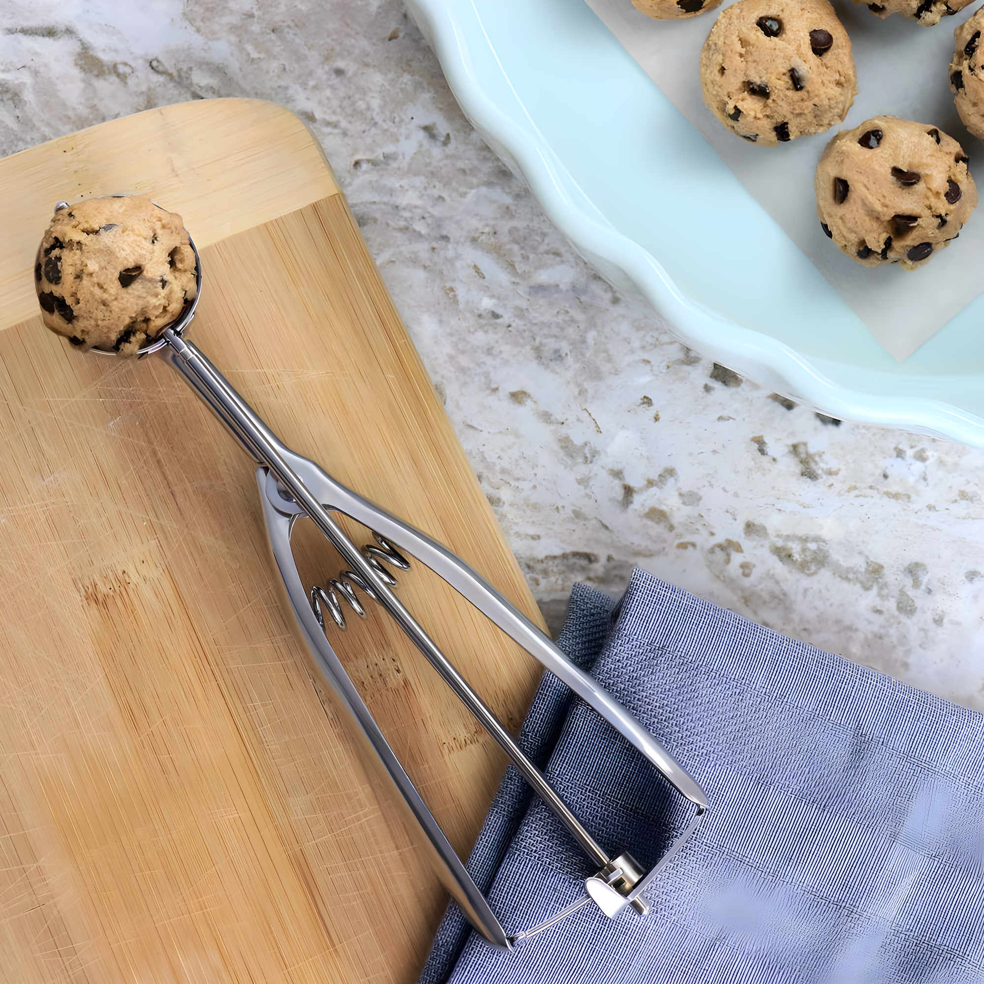Martha Stewart Stainless Steel Ice Cream Scoop