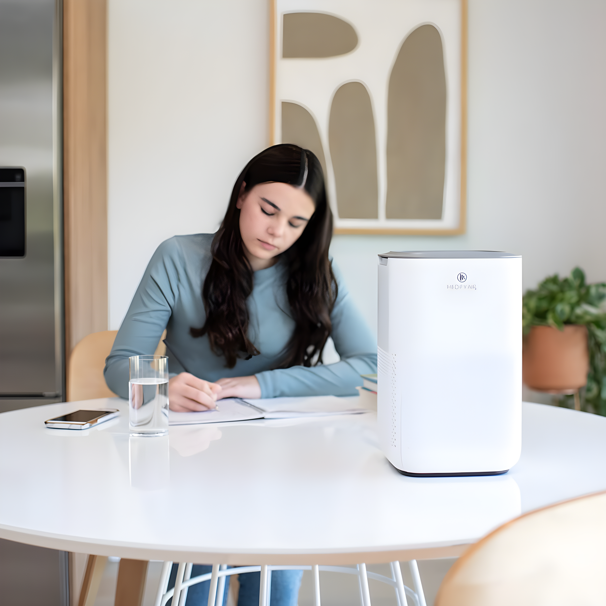 Invenitiah Medify MA-15 Air Purifier With True HEPA H13 Filter | 585 Ft² Coverage In 1Hr For Allergens, Smoke, Wildfires, Dust, Odors, Pollen, Pet Dander | Quiet 99.9% Removal To 0.1 Microns 2-Pack | Wayfair