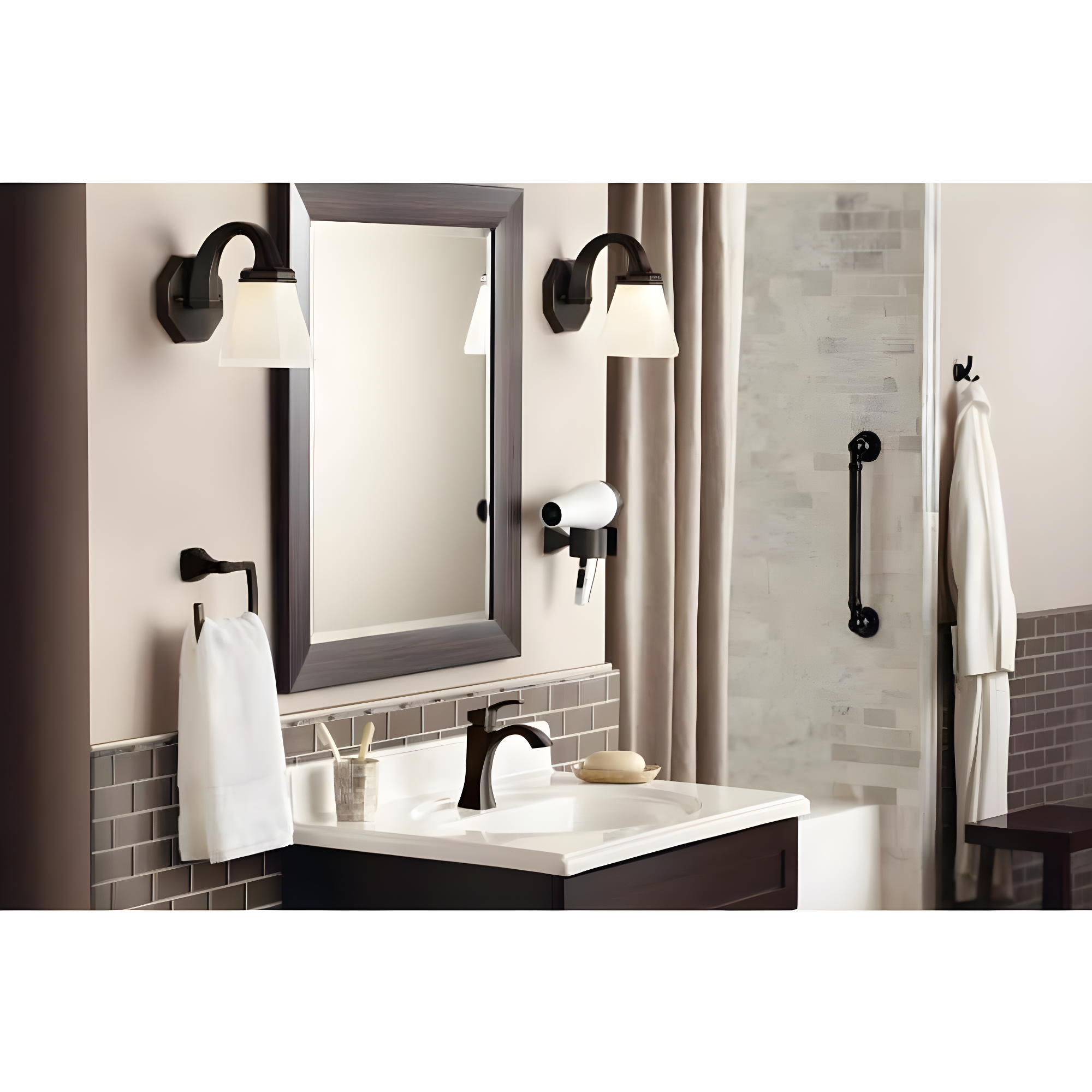 Moen Voss Wall Mounted Towel Ring
