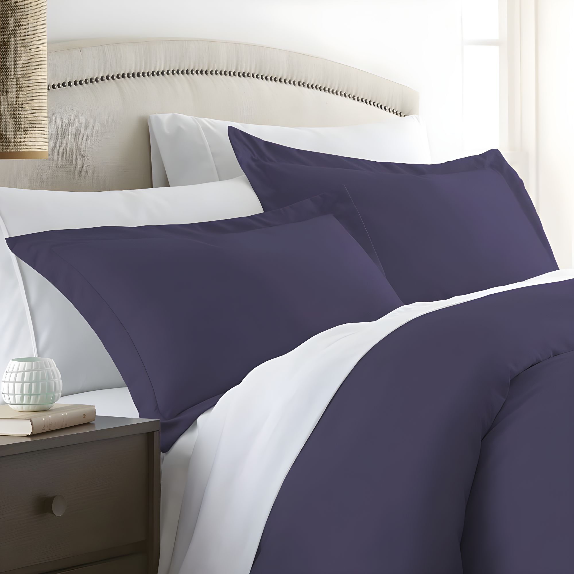 Pillow Shams 2-Pack Microfiber Ultra Soft Bedding (Set of 2)
