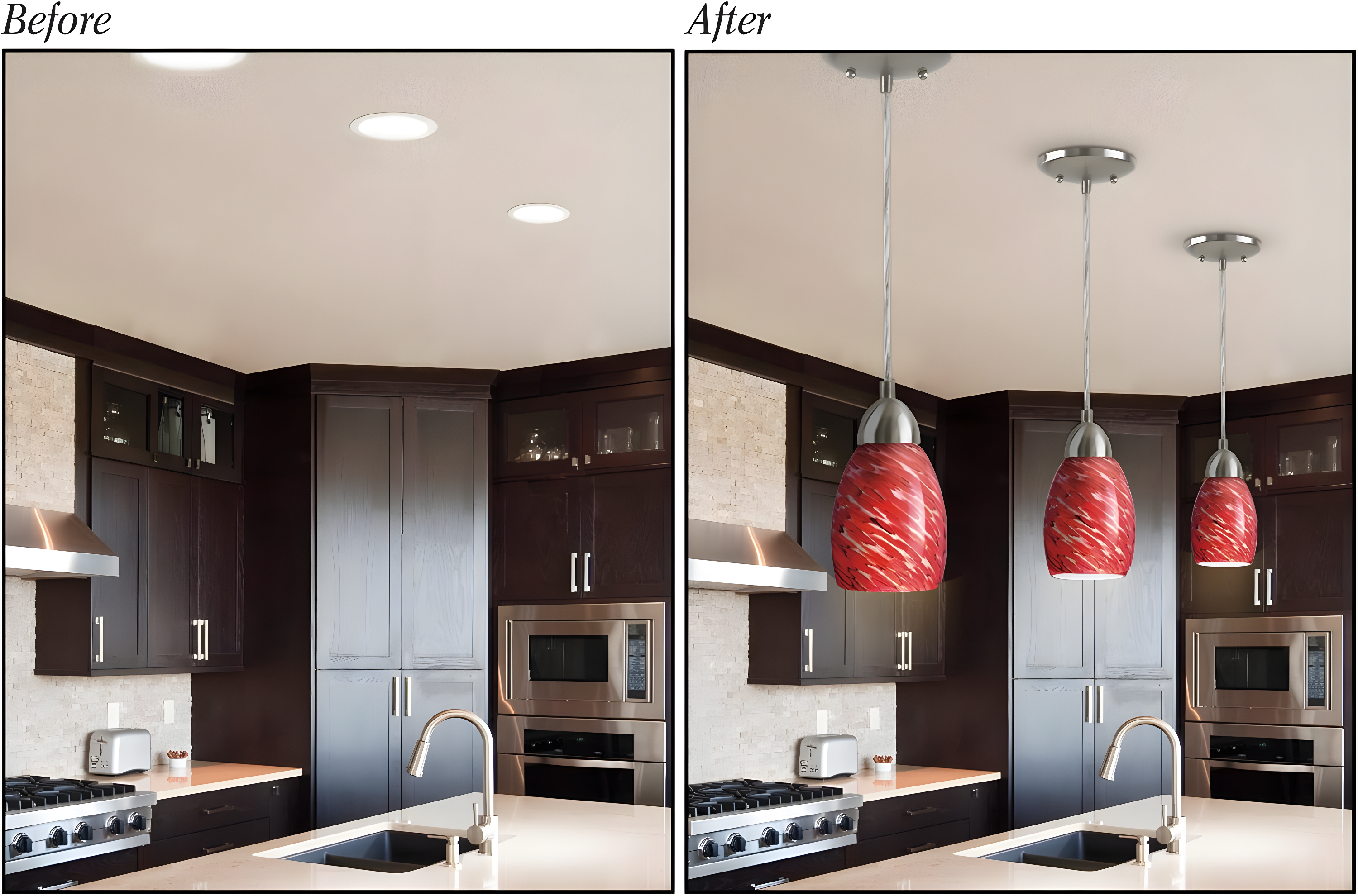 Recessed Can Light Conversion Kit to Pendant