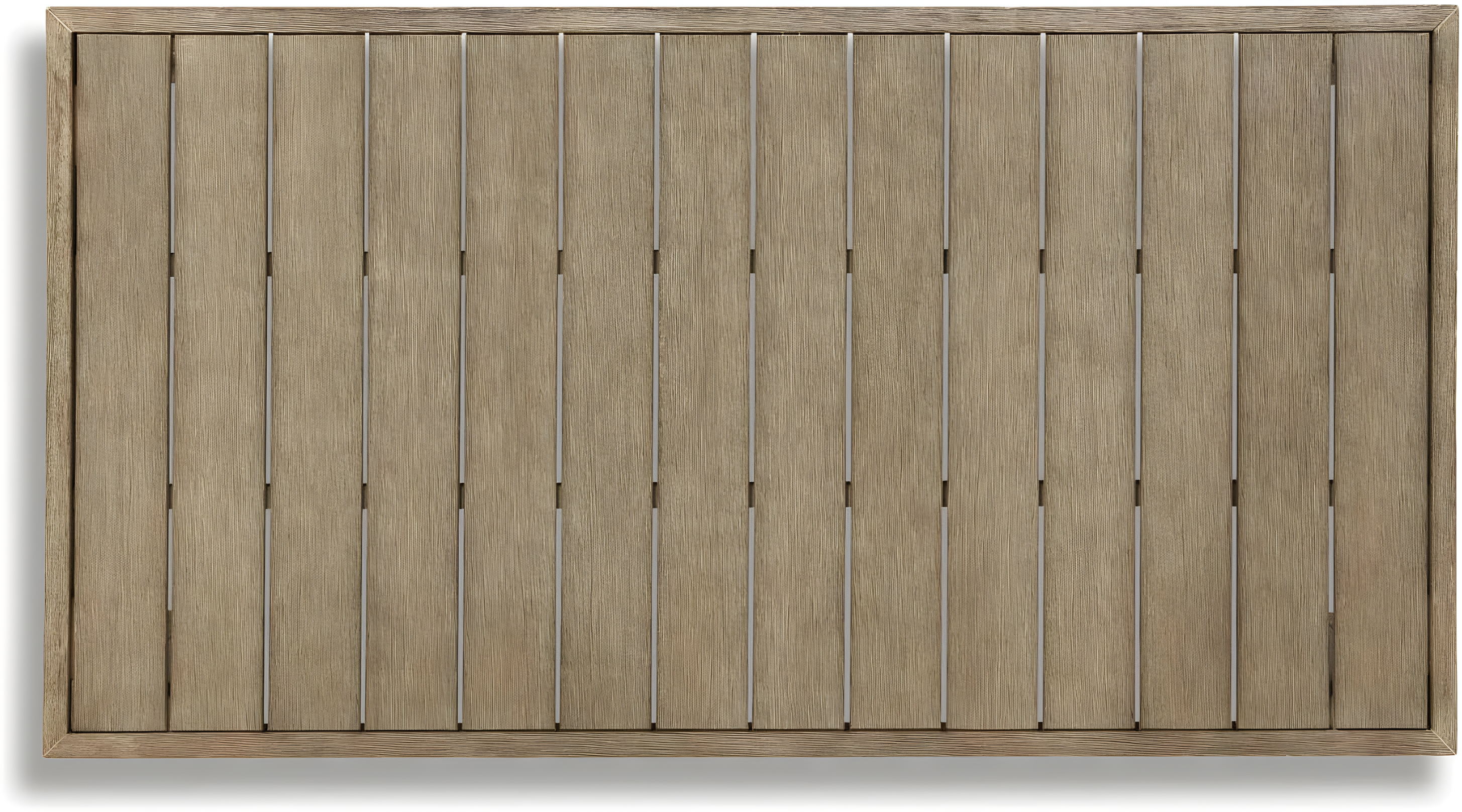 Viva Furniture Rectangular Eucalyptus Outdoor Coffee Table