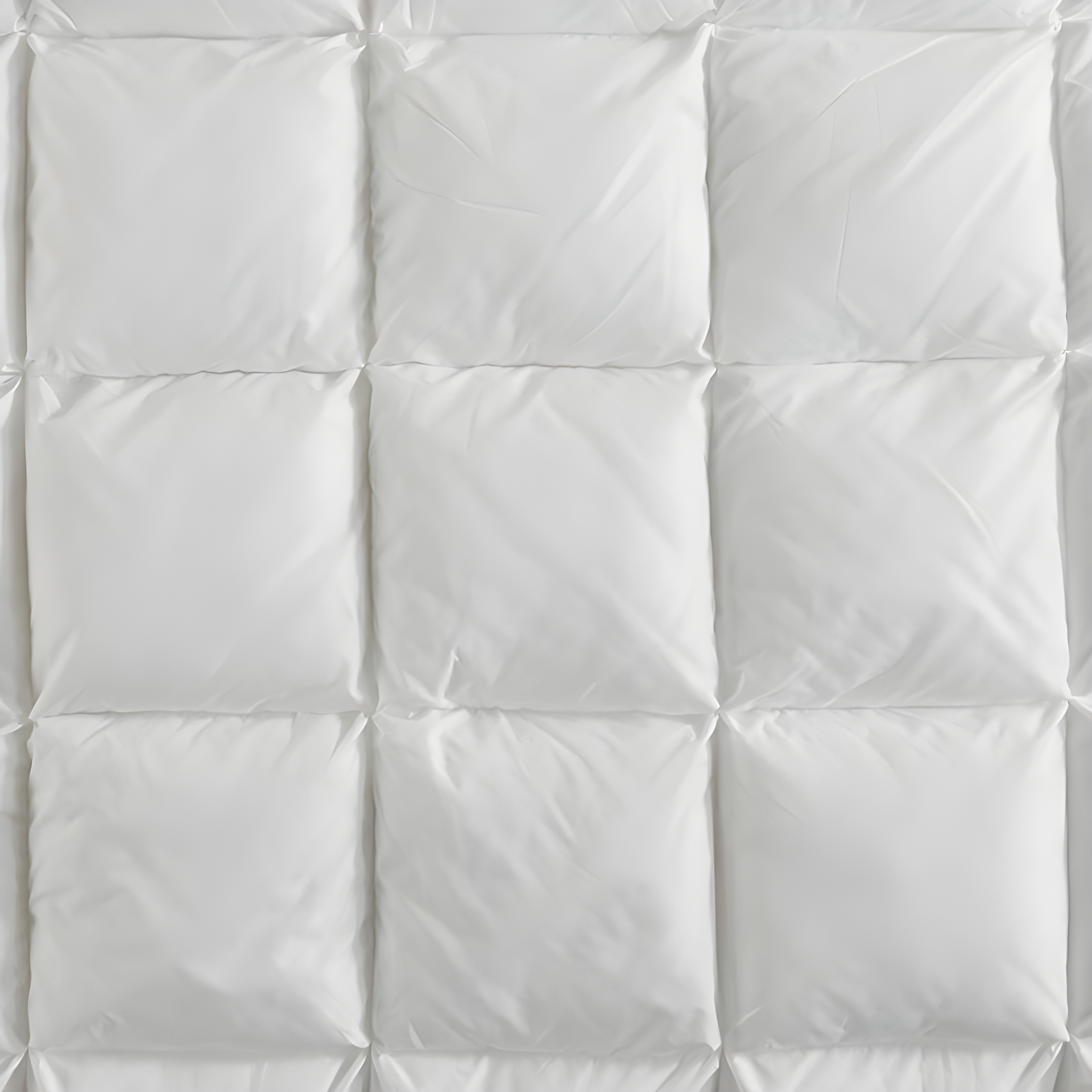 Full/Queen Stay Puffed Overfilled Down Alternative Comforter White - Madison Park