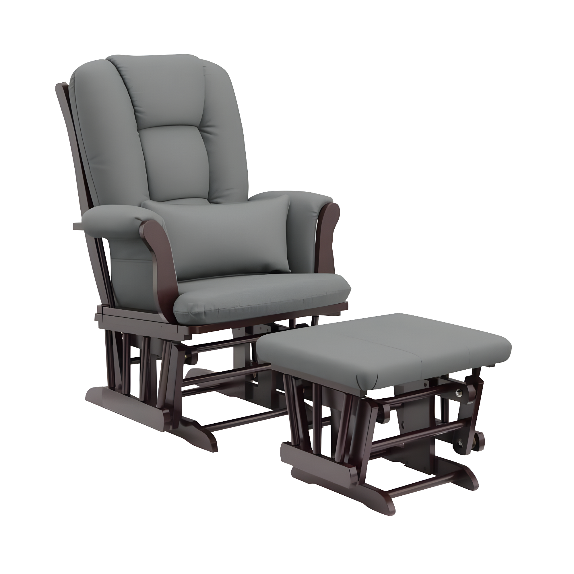 Tuscany Rocking Chair Glider with Ottoman