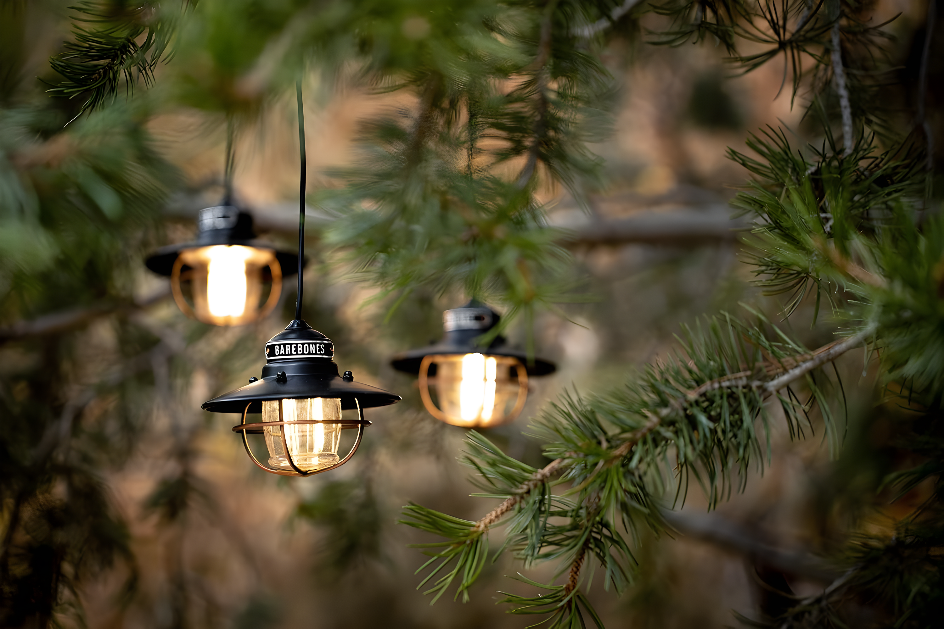 Cage Lantern LED String Lights