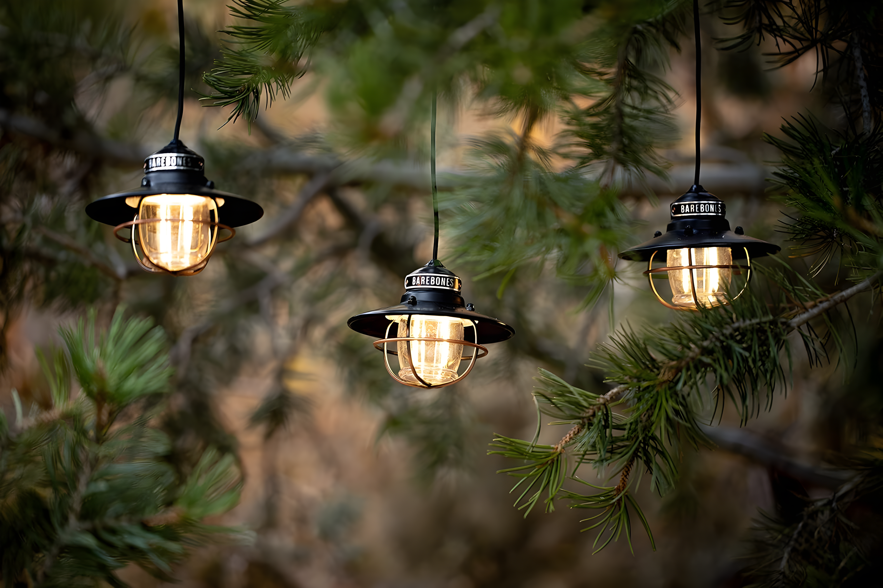 Cage Lantern LED String Lights