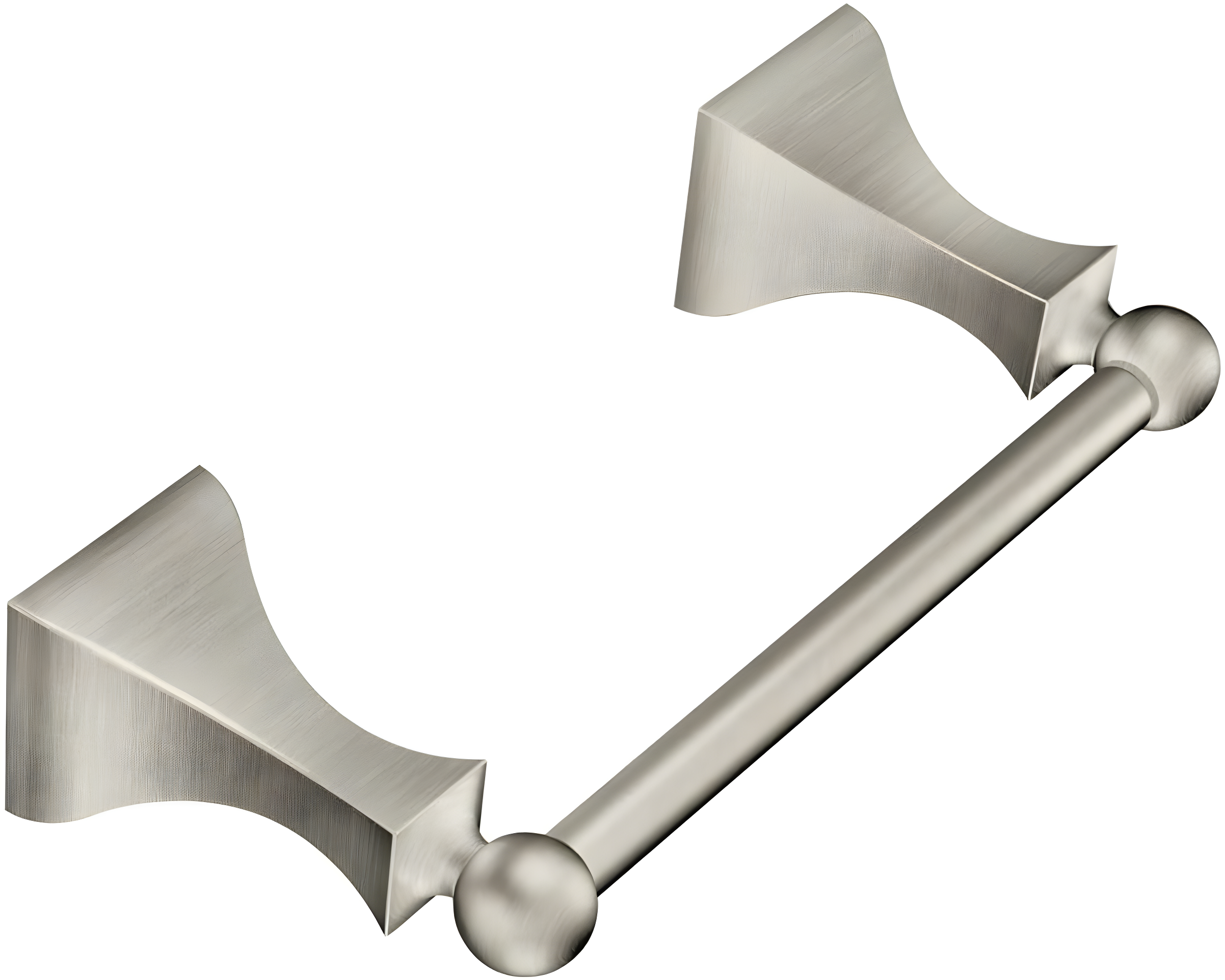 Moen Retreat Wall Mounted Pivoting Toilet Paper Holder DN8308BN