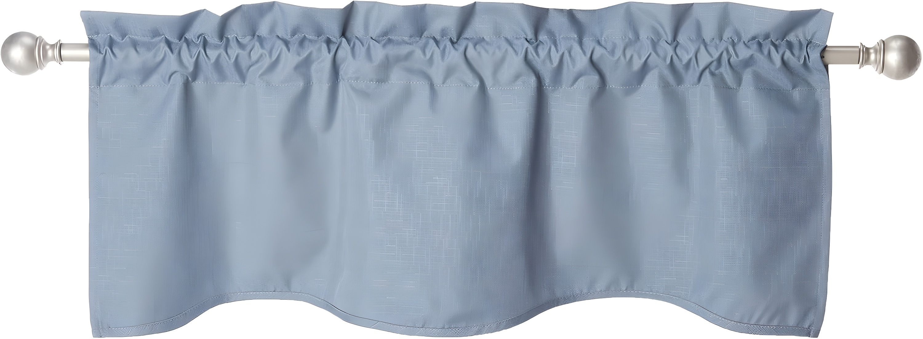 Eclipse Kendall Scalloped 42'' W Window Valance