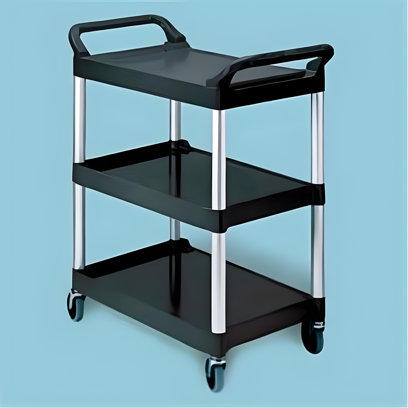 Rubbermaid Commercial Products 37.75'' H x 18.63'' W Utility Cart with Wheels