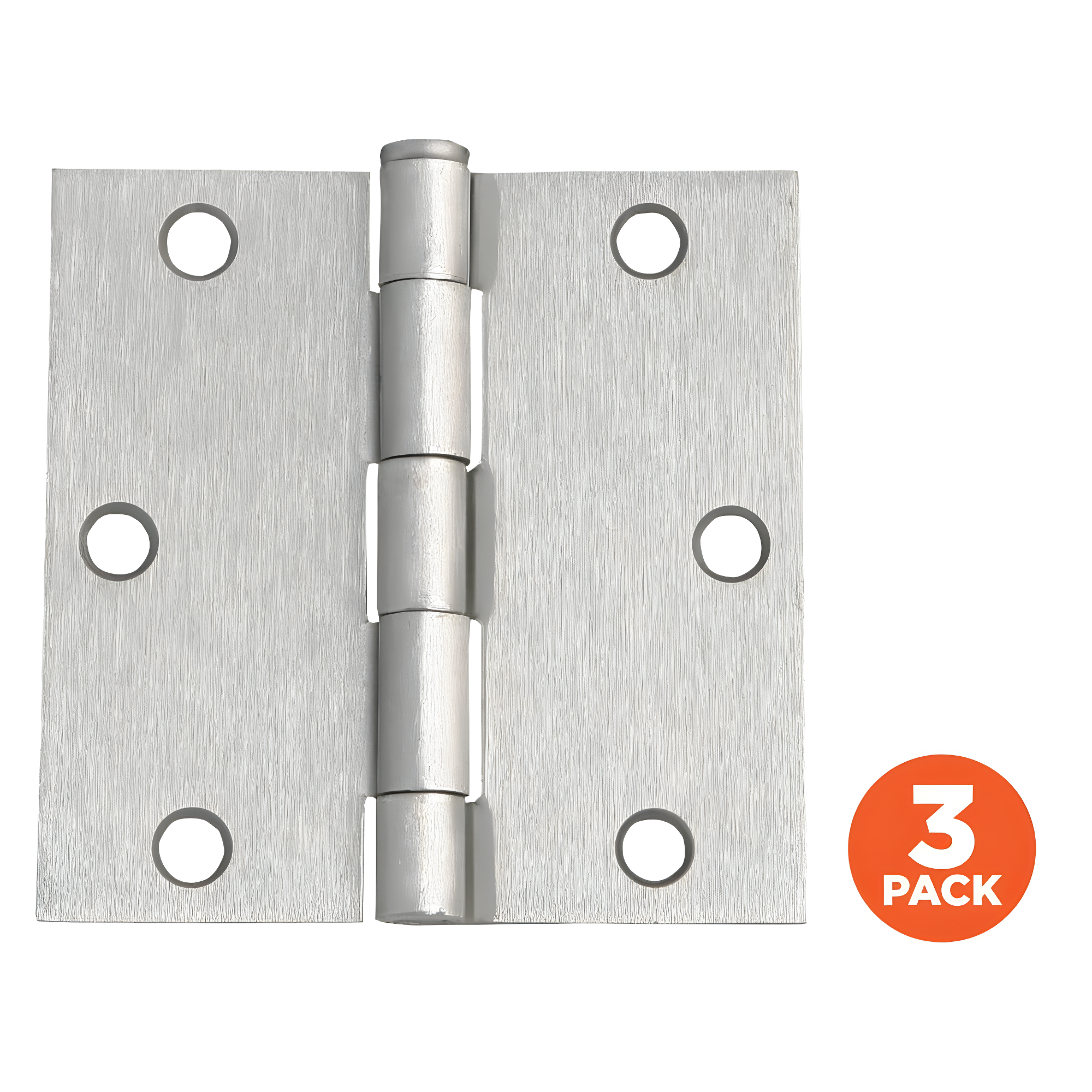 Design House 3.5" H x 3.5" W Butt Bearing Door Hinges (Set of 3)