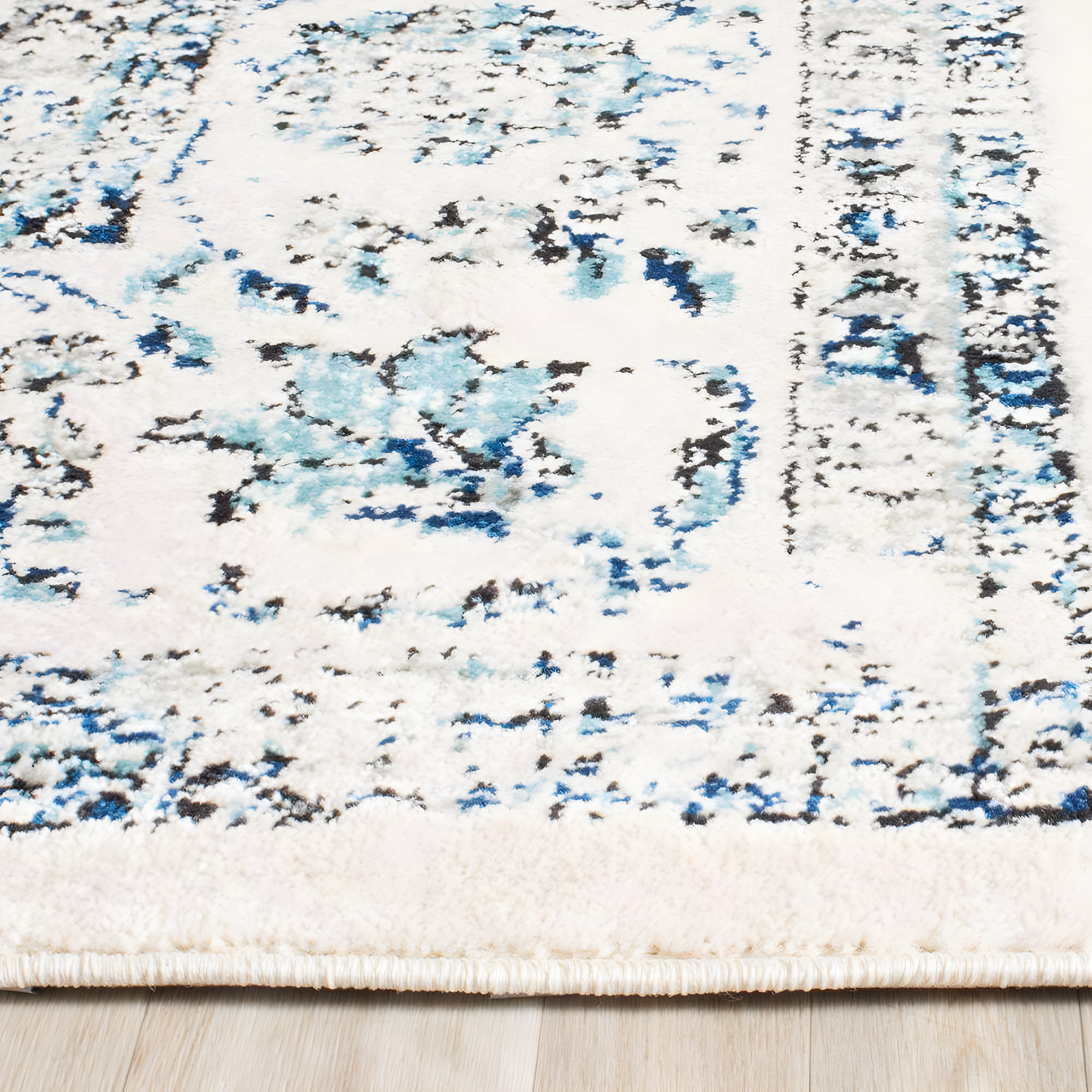 Evoke EVK220 Power Loomed Area Rug - Ivory/Grey - 11'x15' - Safavieh.