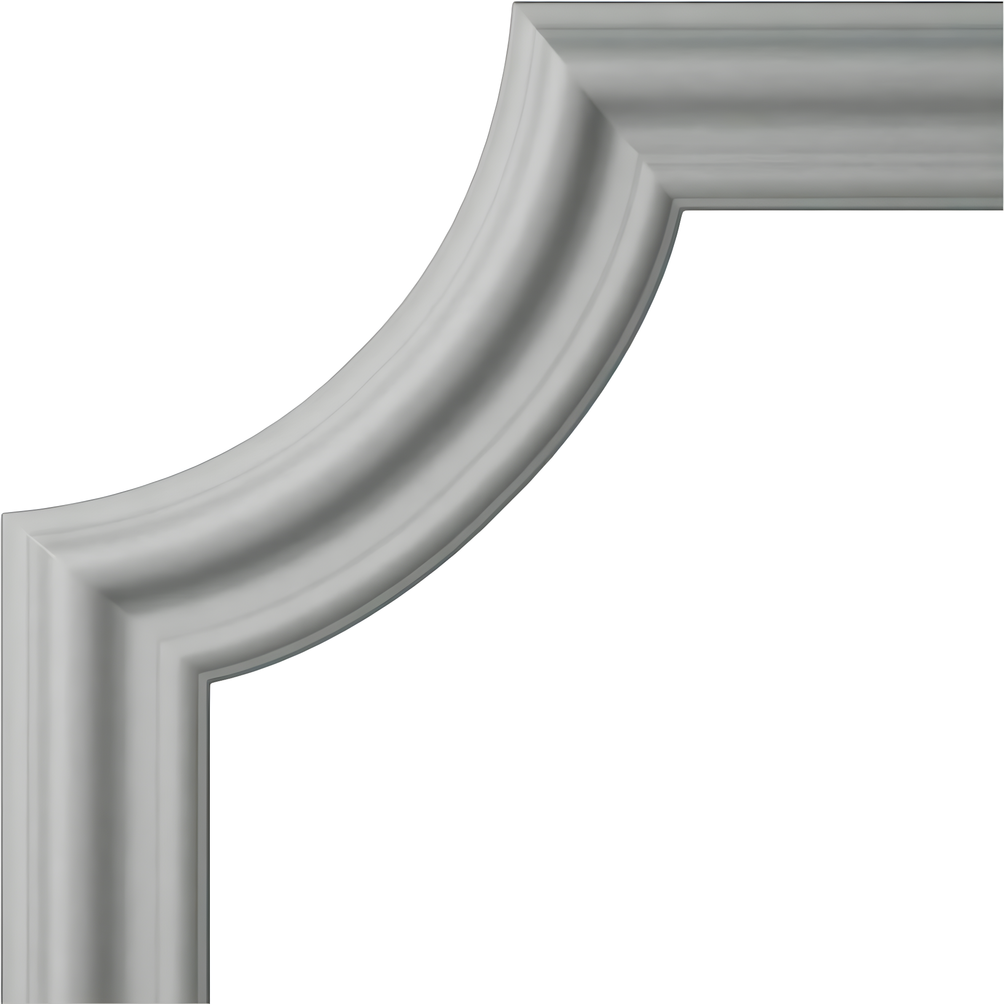 Ekena Millwork 8"W x 8"H x 3/4"P Seville Panel Moulding Corner