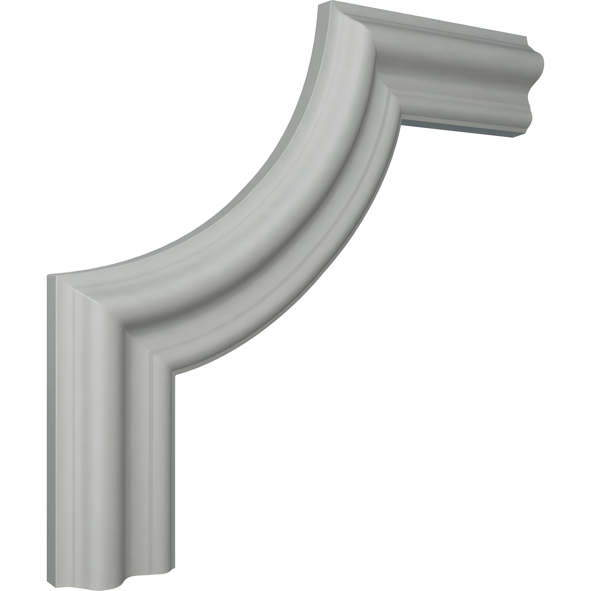 Ekena Millwork 8"W x 8"H x 3/4"P Seville Panel Moulding Corner