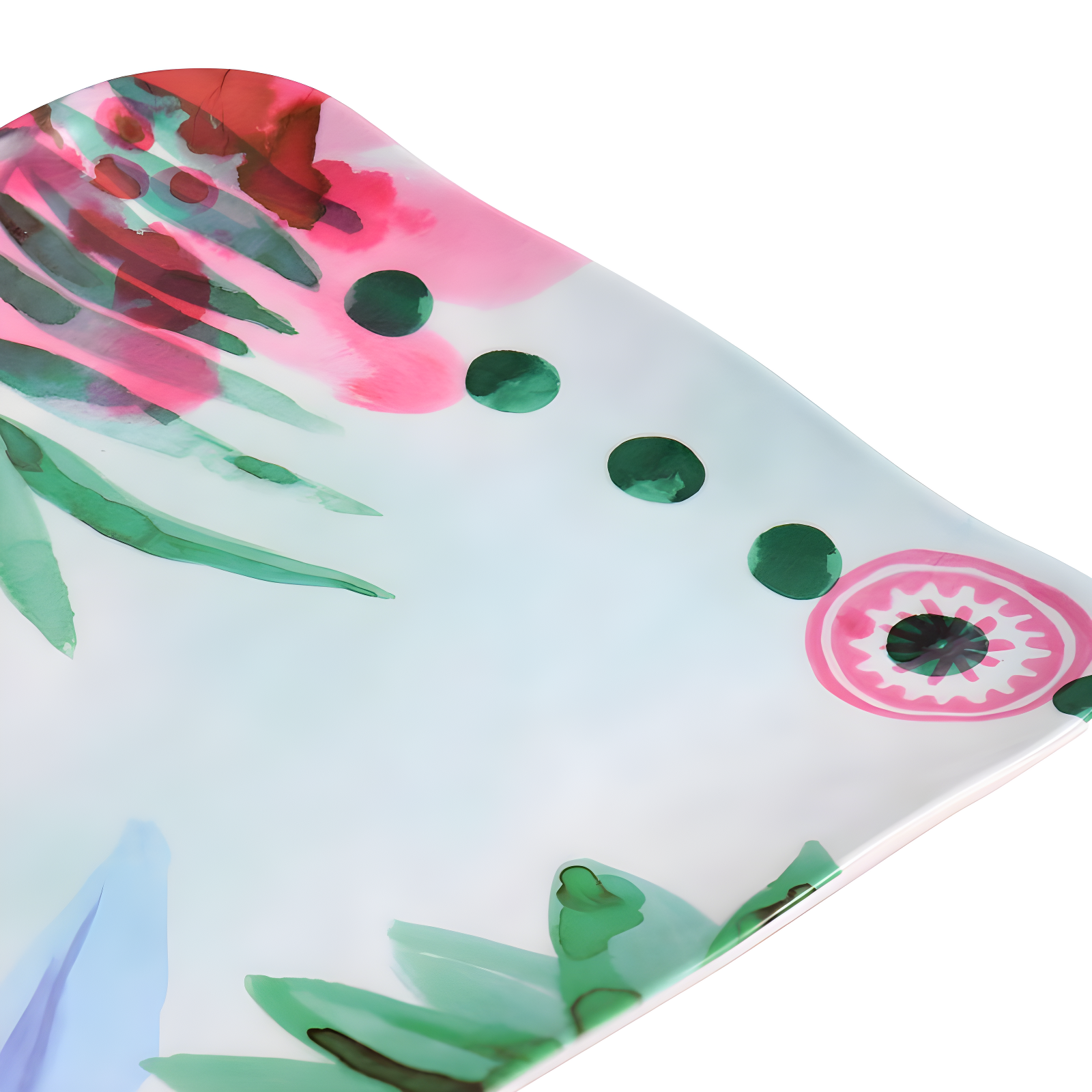 Spice by Tia Mowry Spice By Tia Mowry Cinnamon Twist 2 Piece Melamine Serving Tray Set In Multi