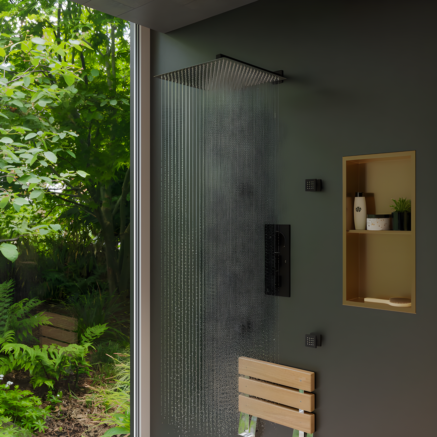 Adjustable Shower Body Spray