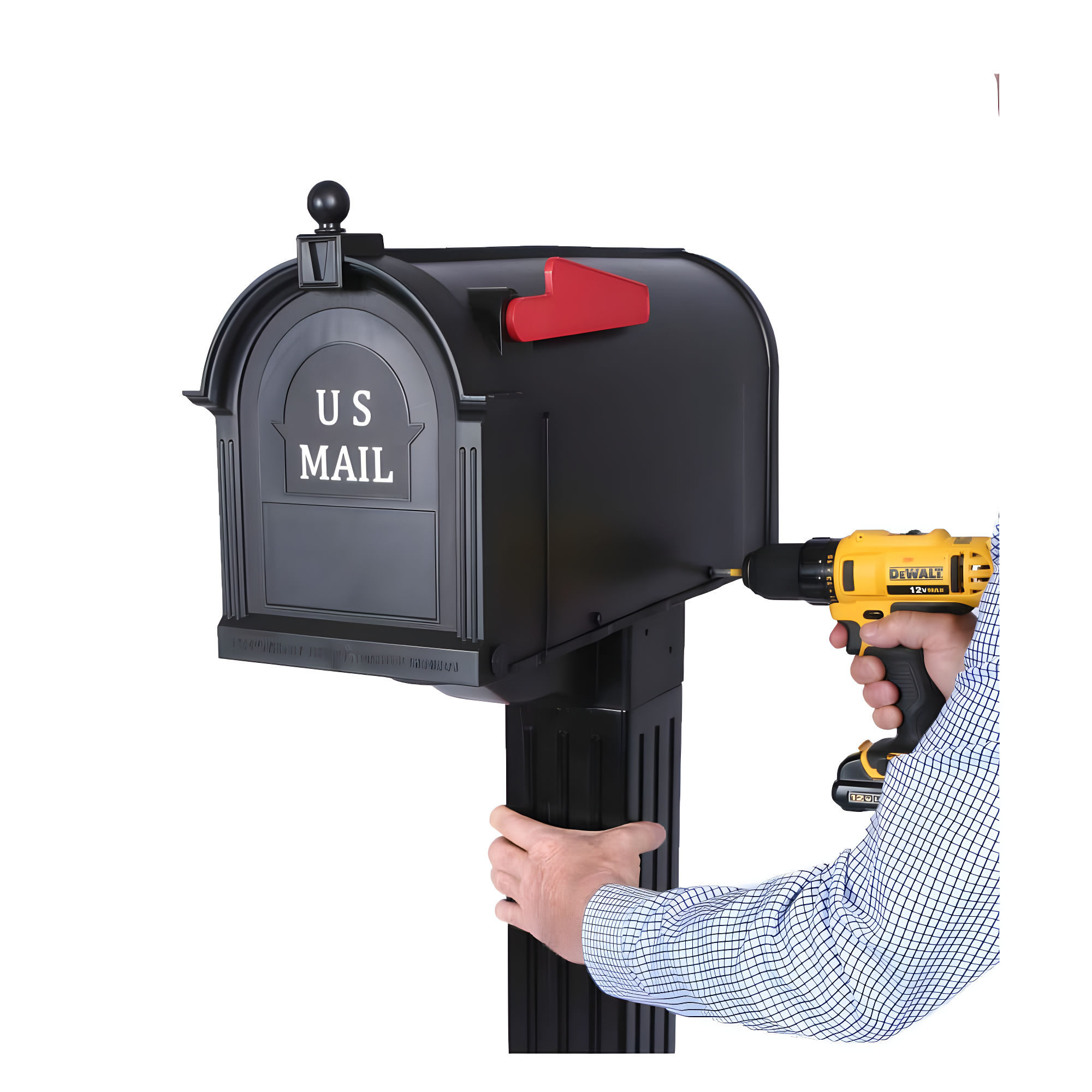 Craftsman Post Mounted Mailbox