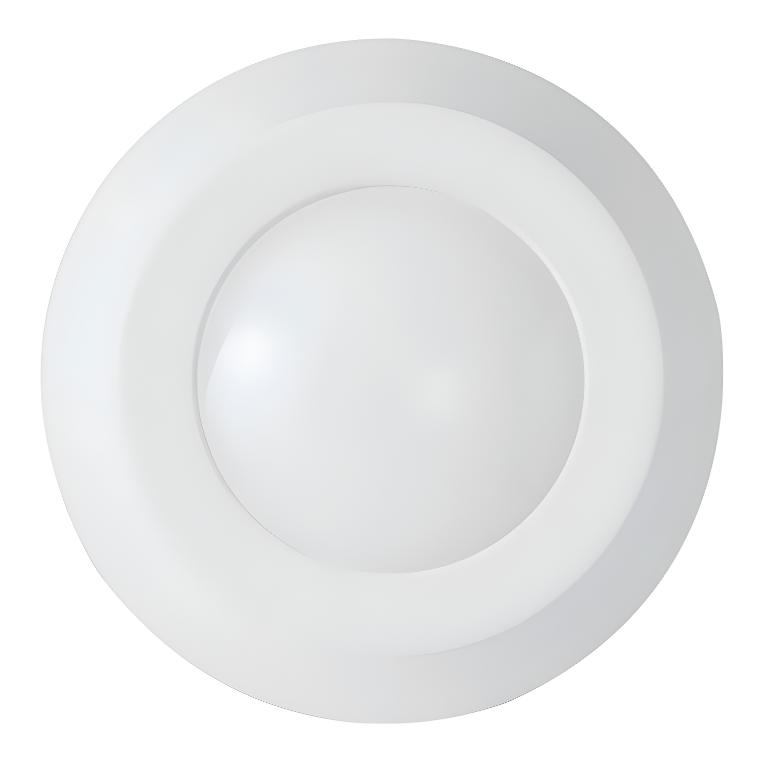 4'' White LED Shower Recessed Trim