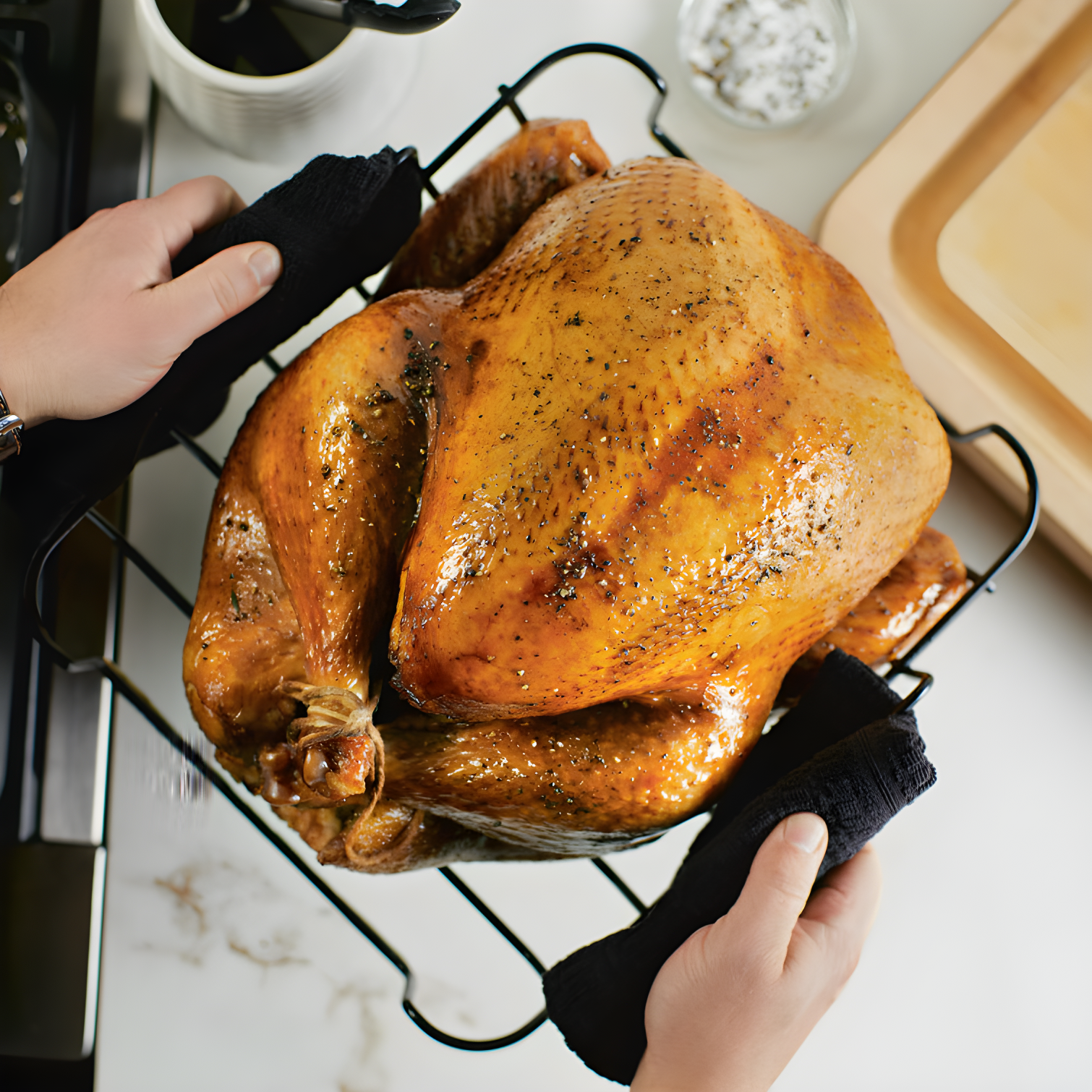 KitchenAid Hard-Anodized Aluminum Non-Stick Roasting Pan with Rack