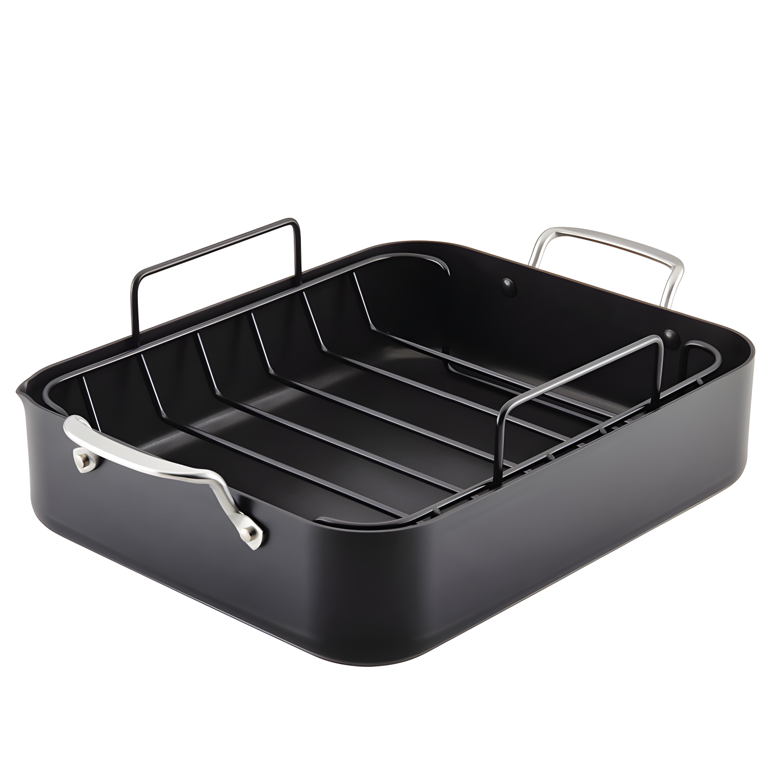 KitchenAid Hard-Anodized Aluminum Non-Stick Roasting Pan with Rack