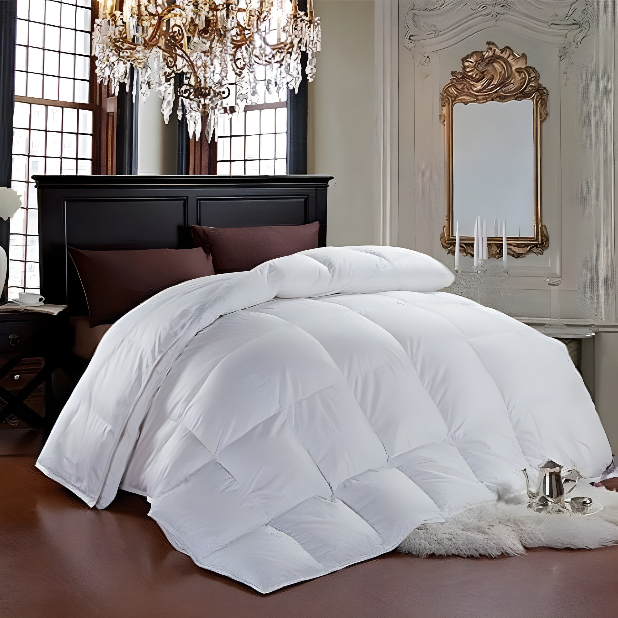 Alwyn Home Tanna All Season Microfiber Down Alternative Comforter