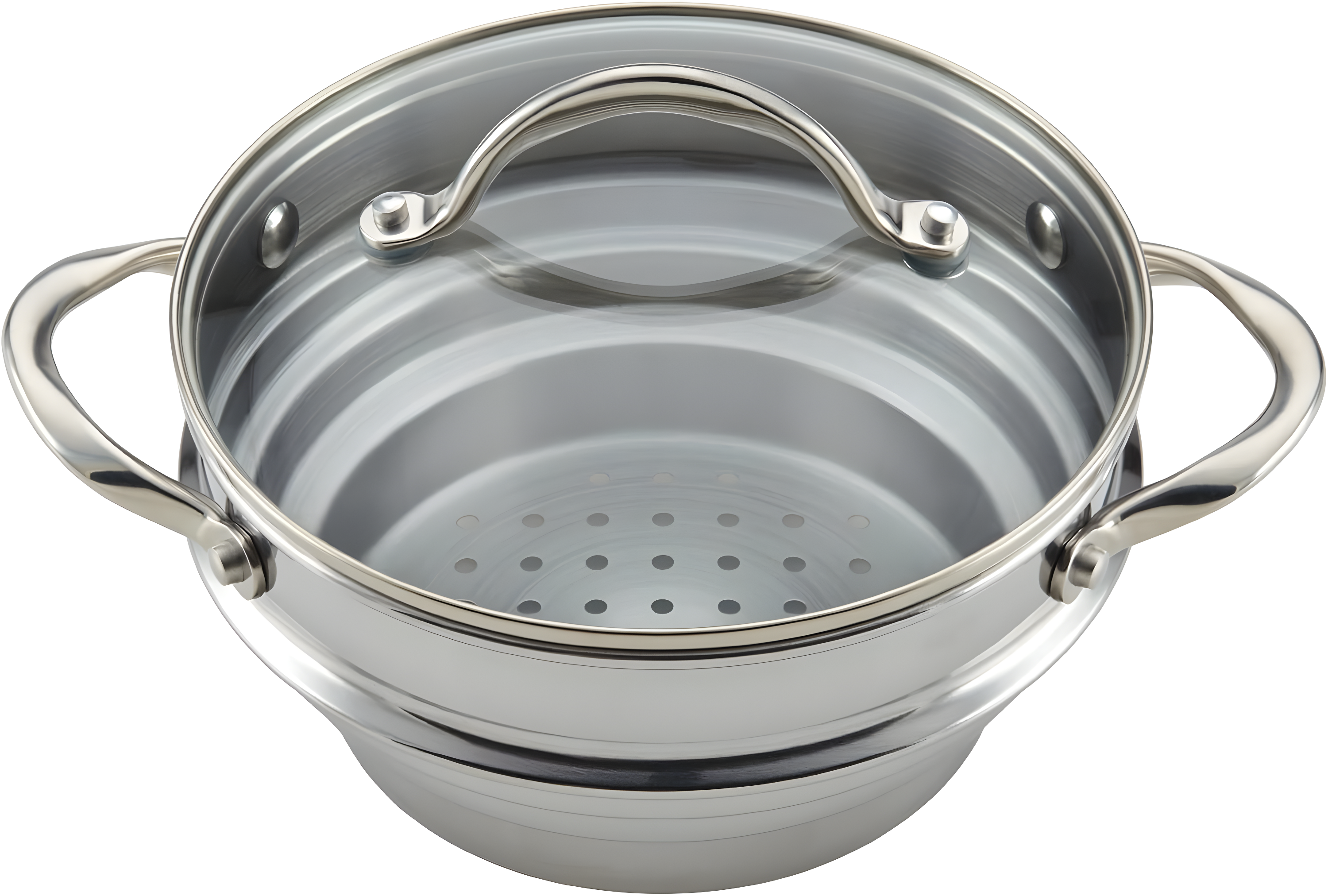 Anolon Anolon Classic Stainless Steel Universal Steamer Insert with Lid
