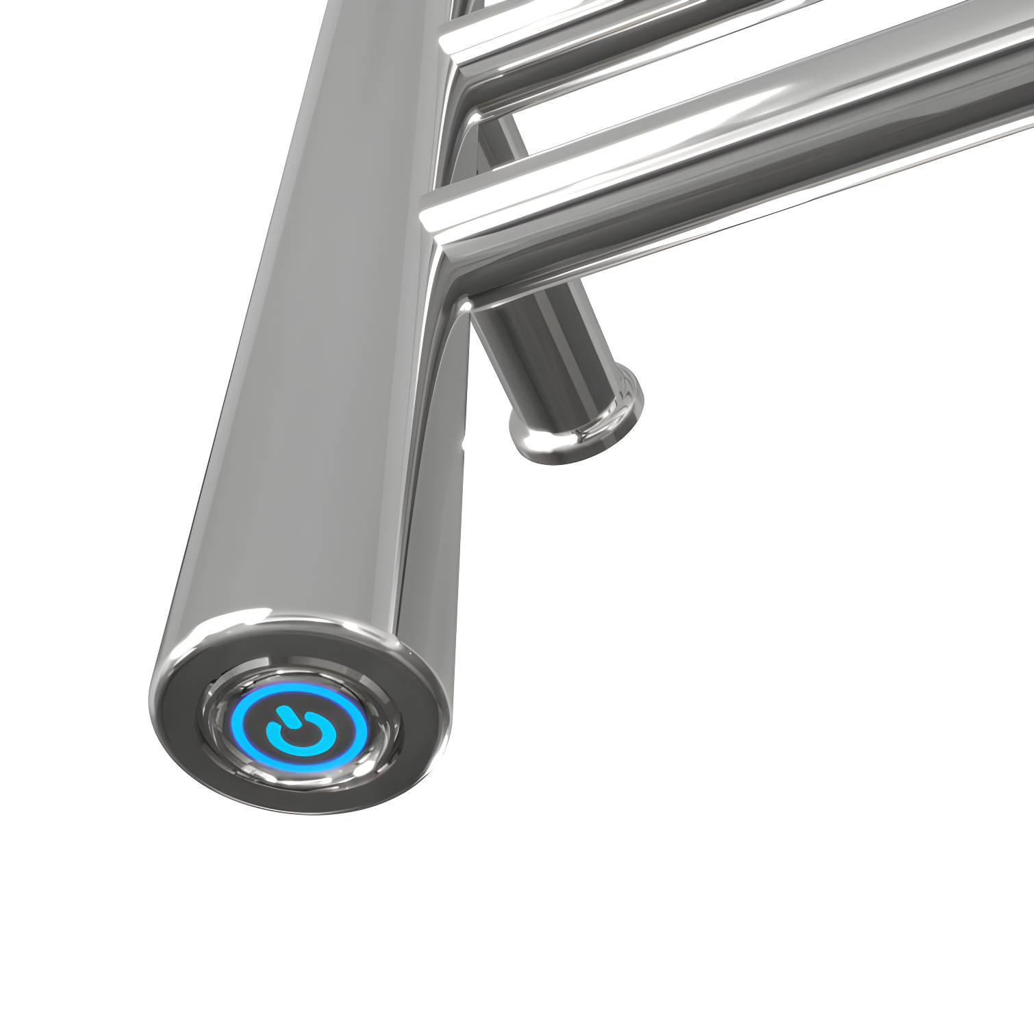 Radiant Large Curved Towel Warmer Hybrid Hardwired or Plug in
