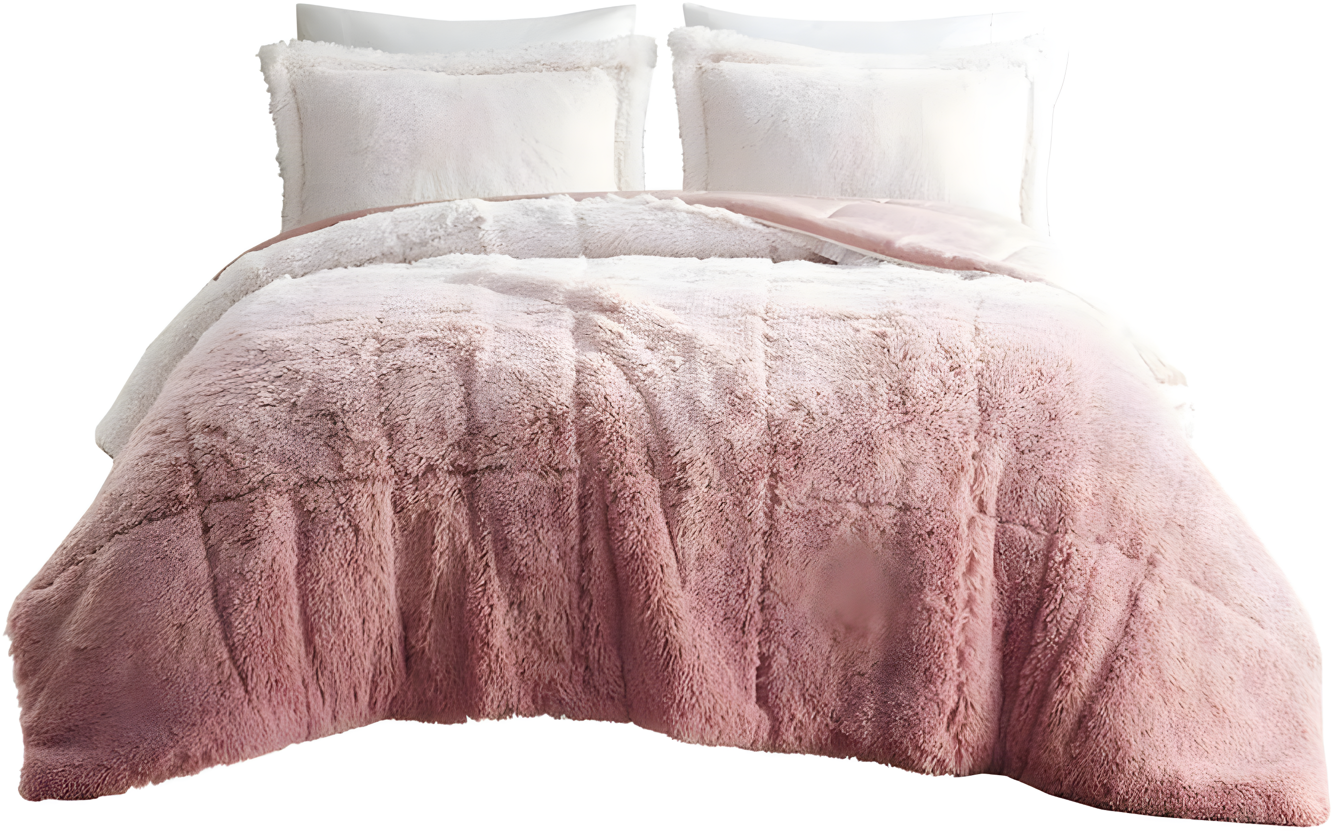 Intelligent Design Brielle Malea Shaggy Faux Fur Comforter Mini Set
