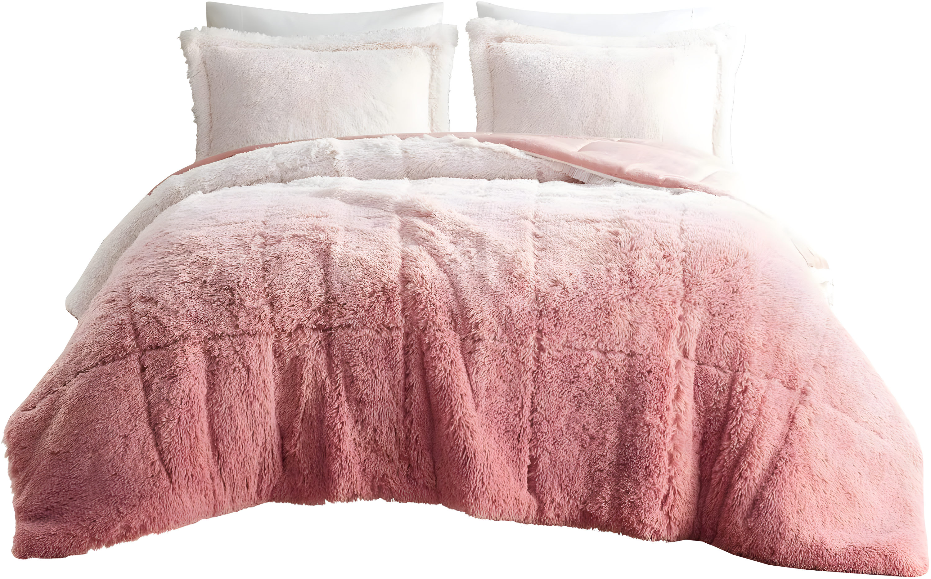 Intelligent Design Brielle Malea Shaggy Faux Fur Comforter Mini Set