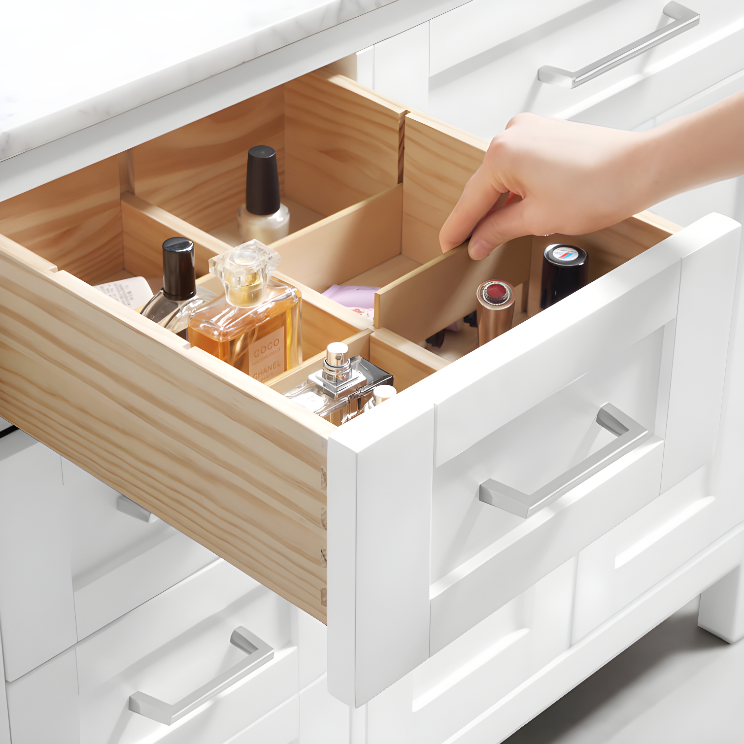 OVE Decors Tahoe 60" Double Bathroom Vanity