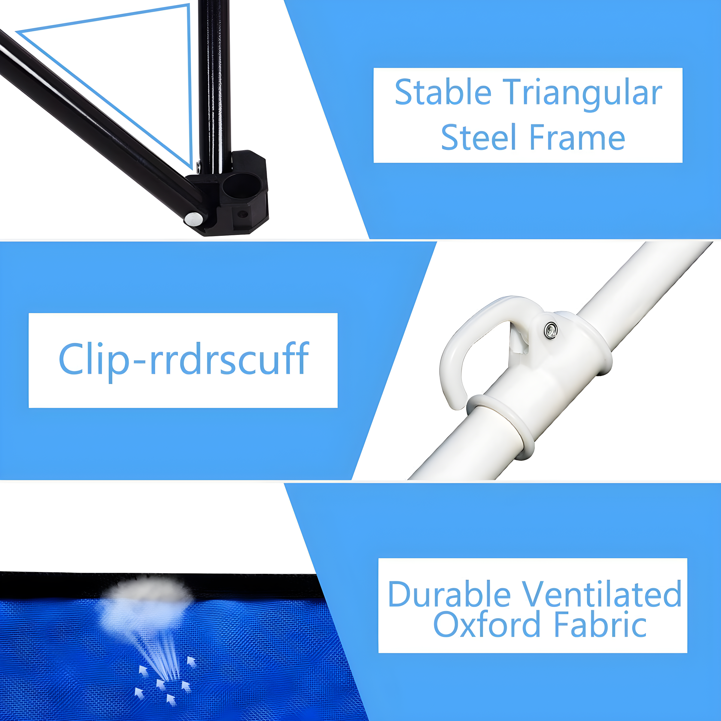 Arlmont & Co. Sayler Fabric Patio Folding Chair Folding Chair Set