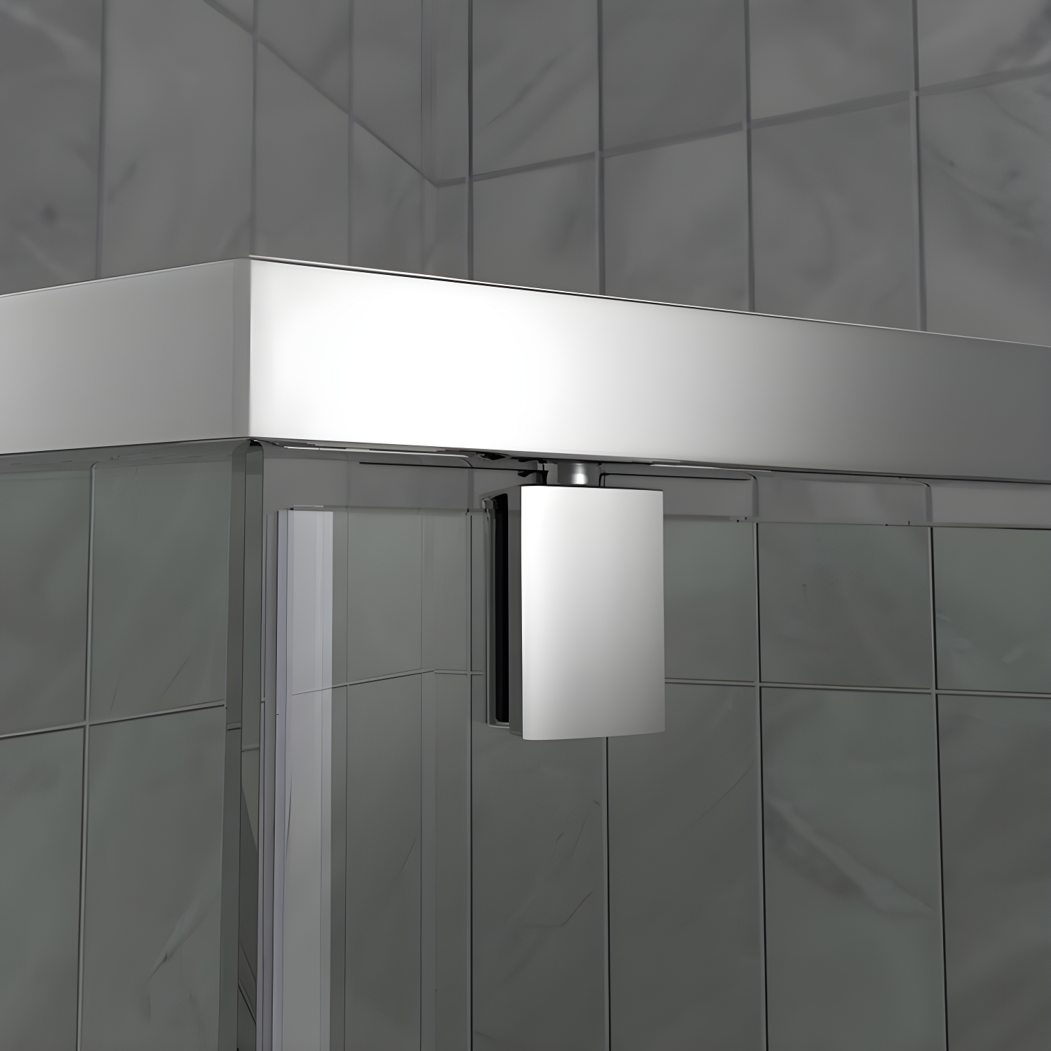 DreamLine Prism 40" x 74.75" Neo-Angle Pivot Shower Enclosure