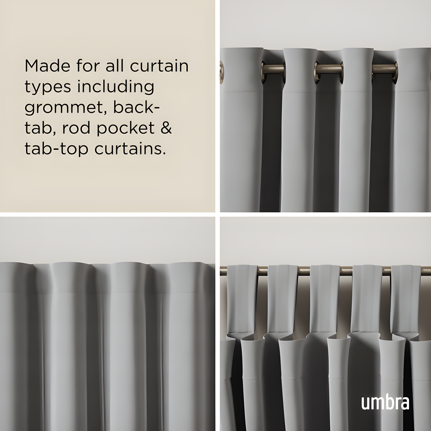 Cappa Drapery Solutions Double Curtain Rod