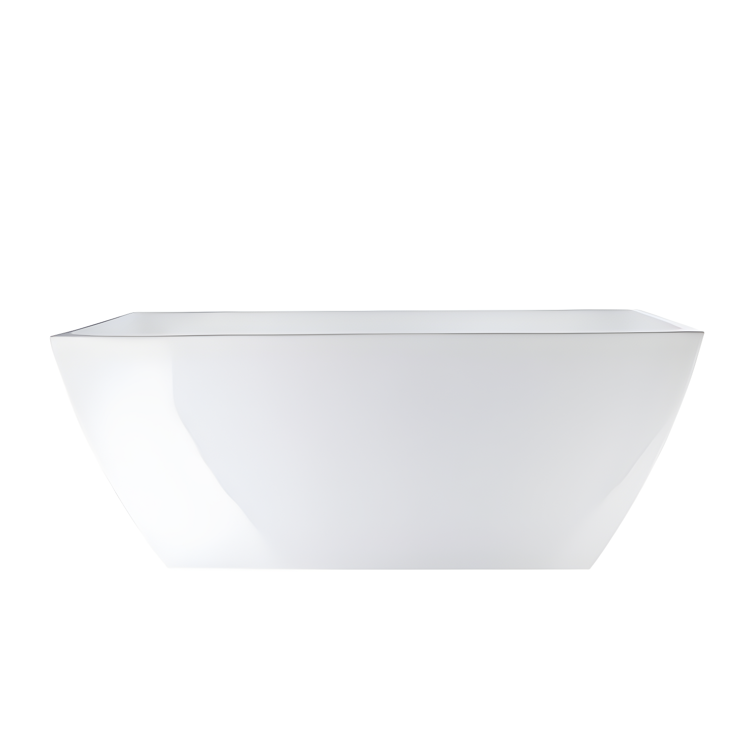 66.9" x 33" Freestanding Soaking Bathtub