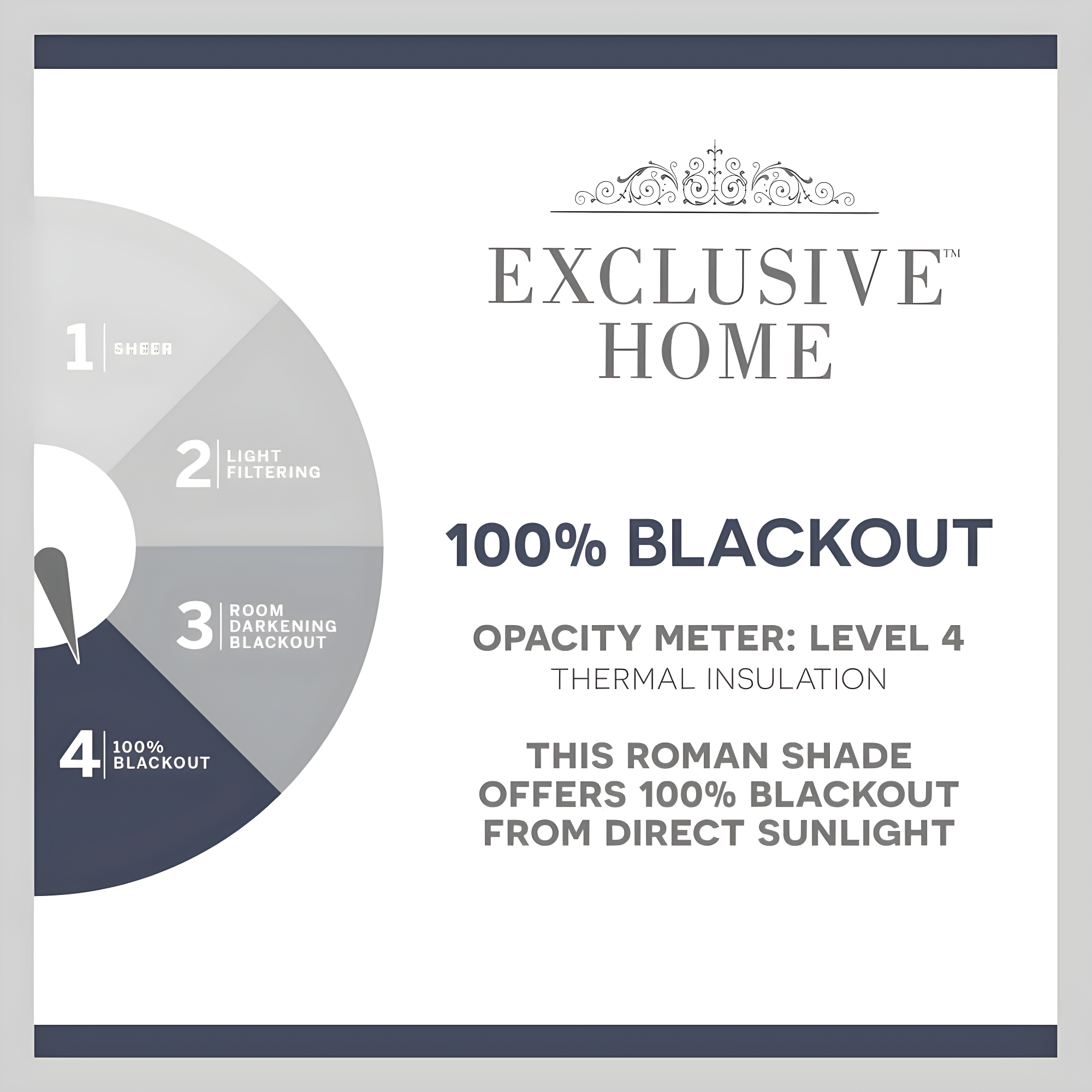 Amalgamated Textiles Blackout Roman Shade