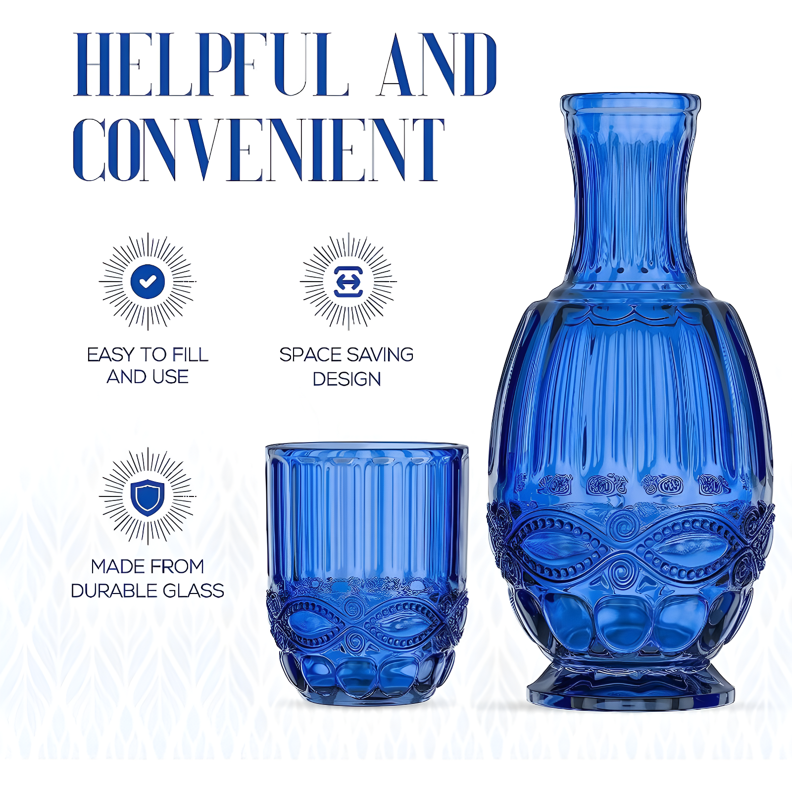 2-Piece Carafe and Cup Set