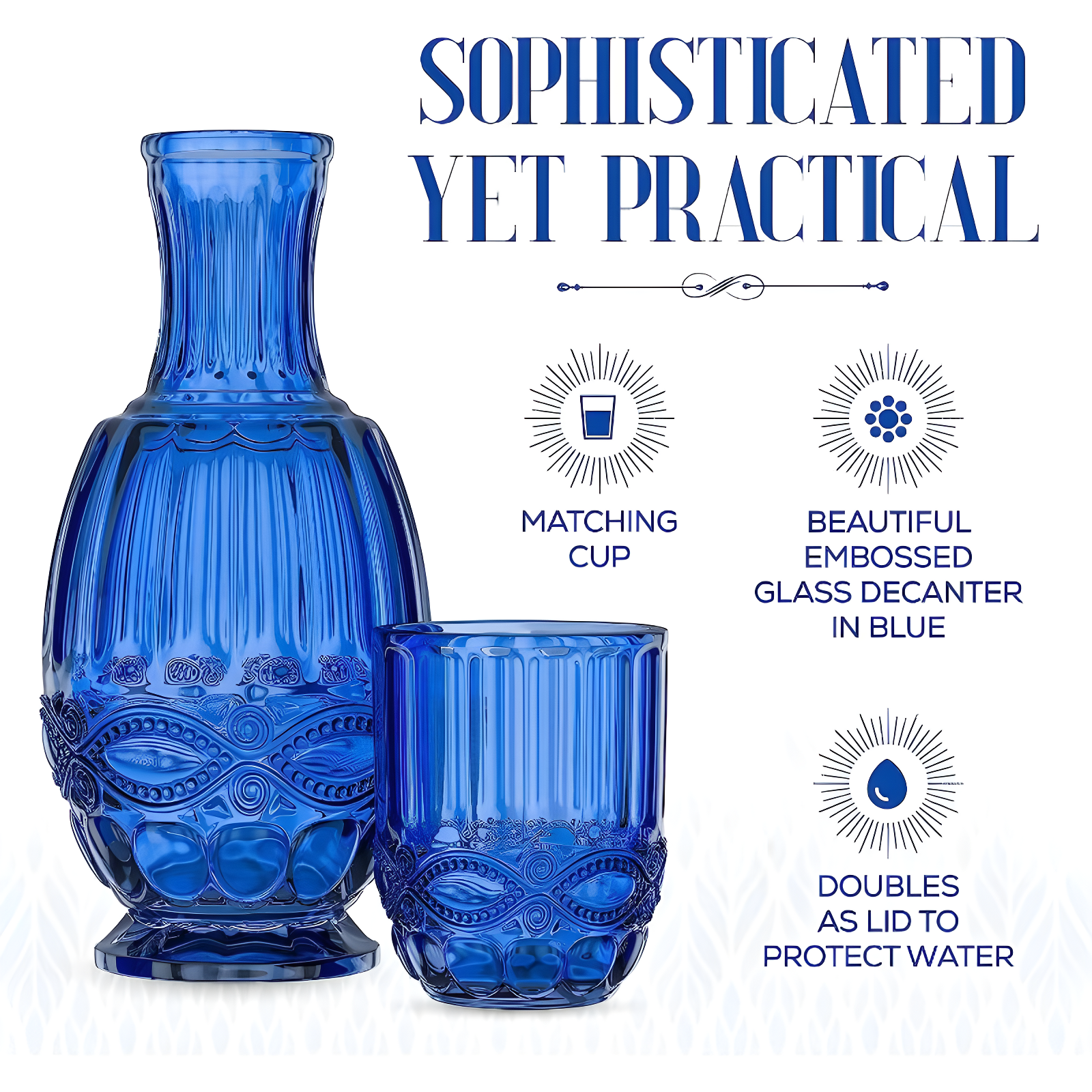 2-Piece Carafe and Cup Set