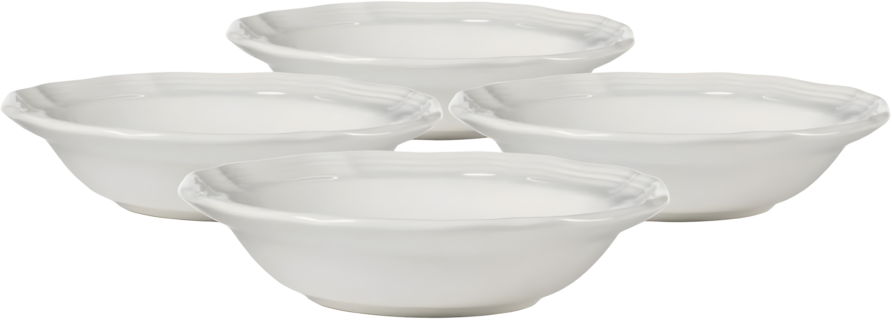 Mikasa Mikasa French Countryside 7.25 in. Fruit Bowl (Set of 4)