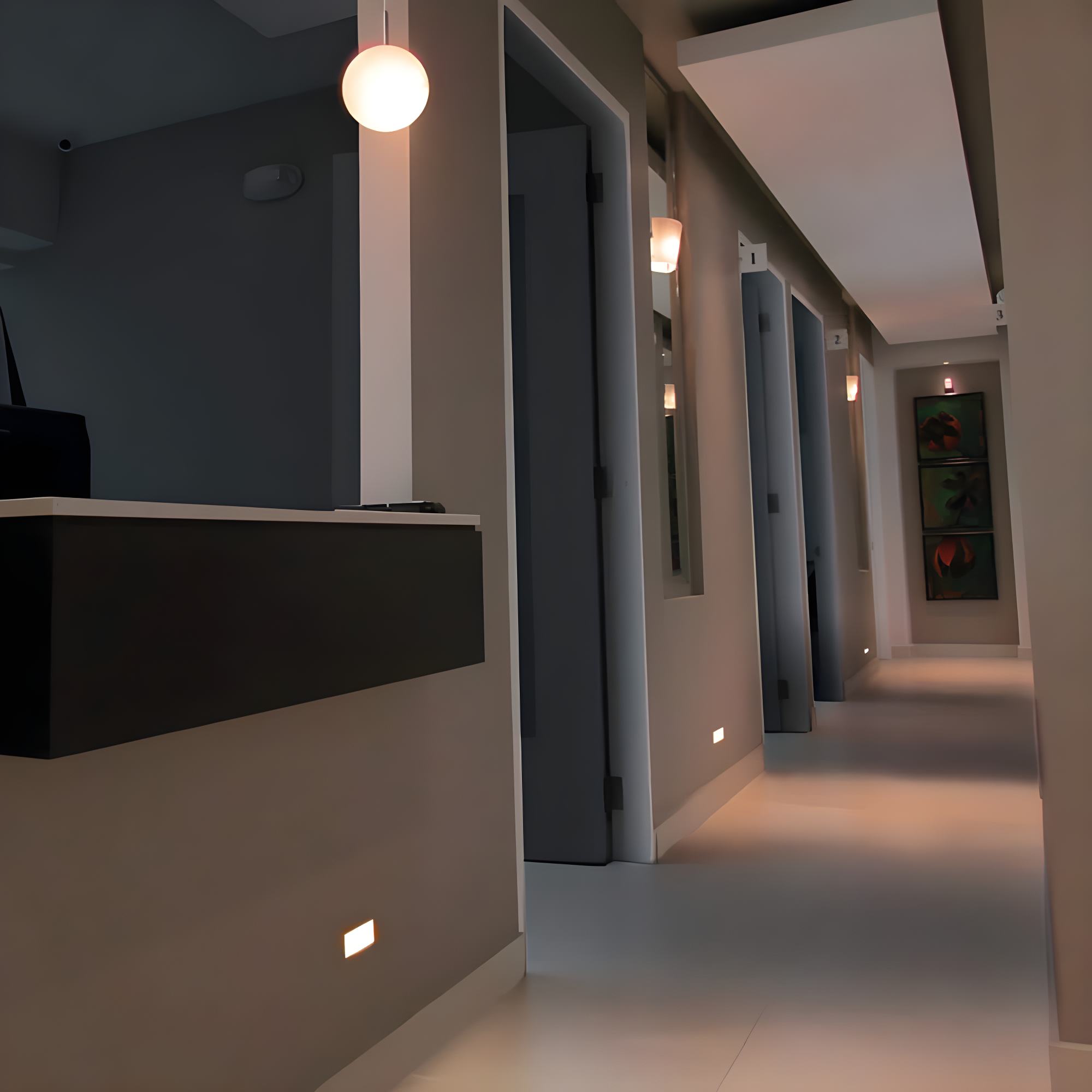 LEDme® White Metal Deck Light
