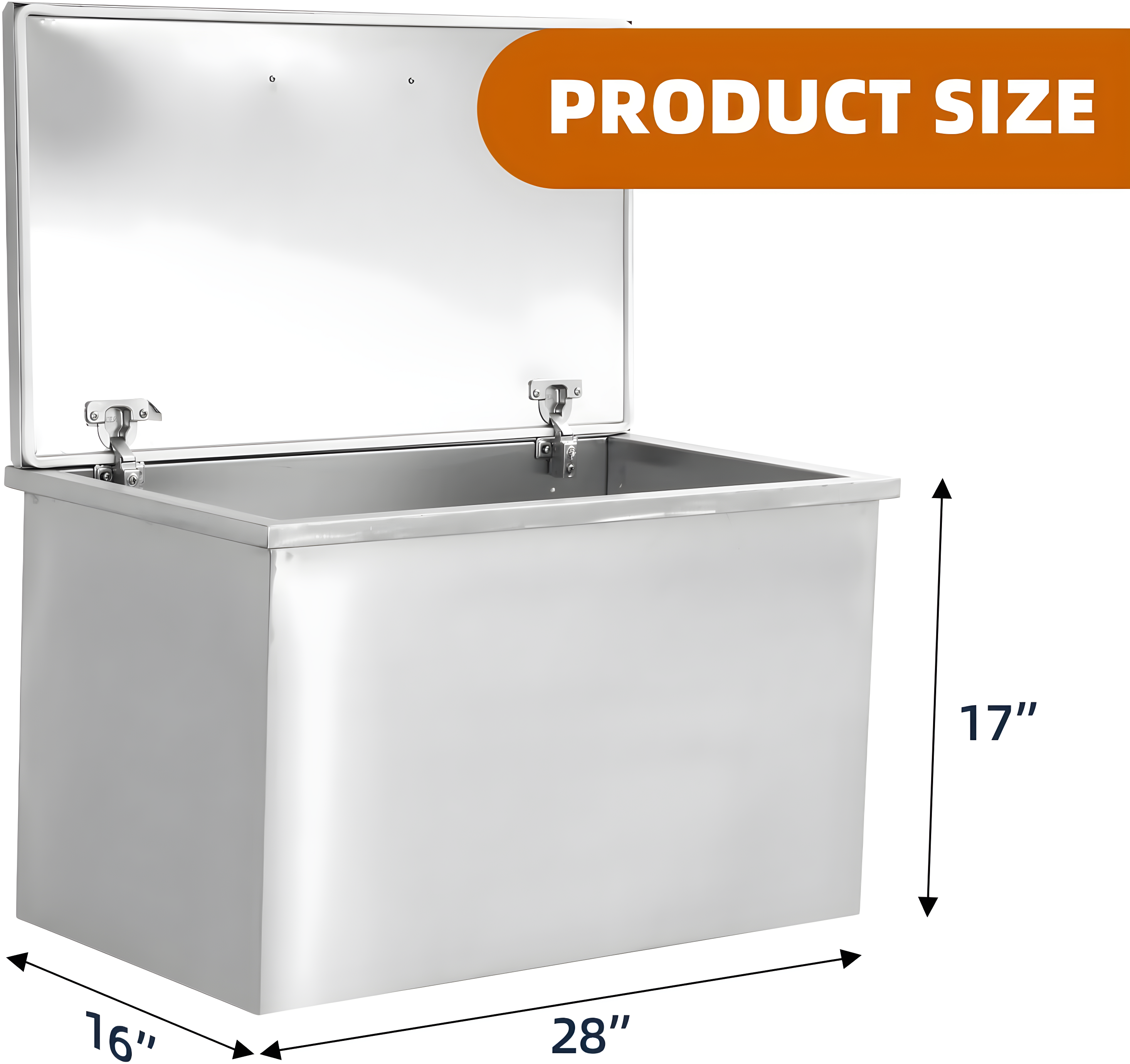 Towallmark Deep Chest Freezer,Mini Upright Small Freezerfor Outdoor Kitchen Patio Ice Bar,Silver