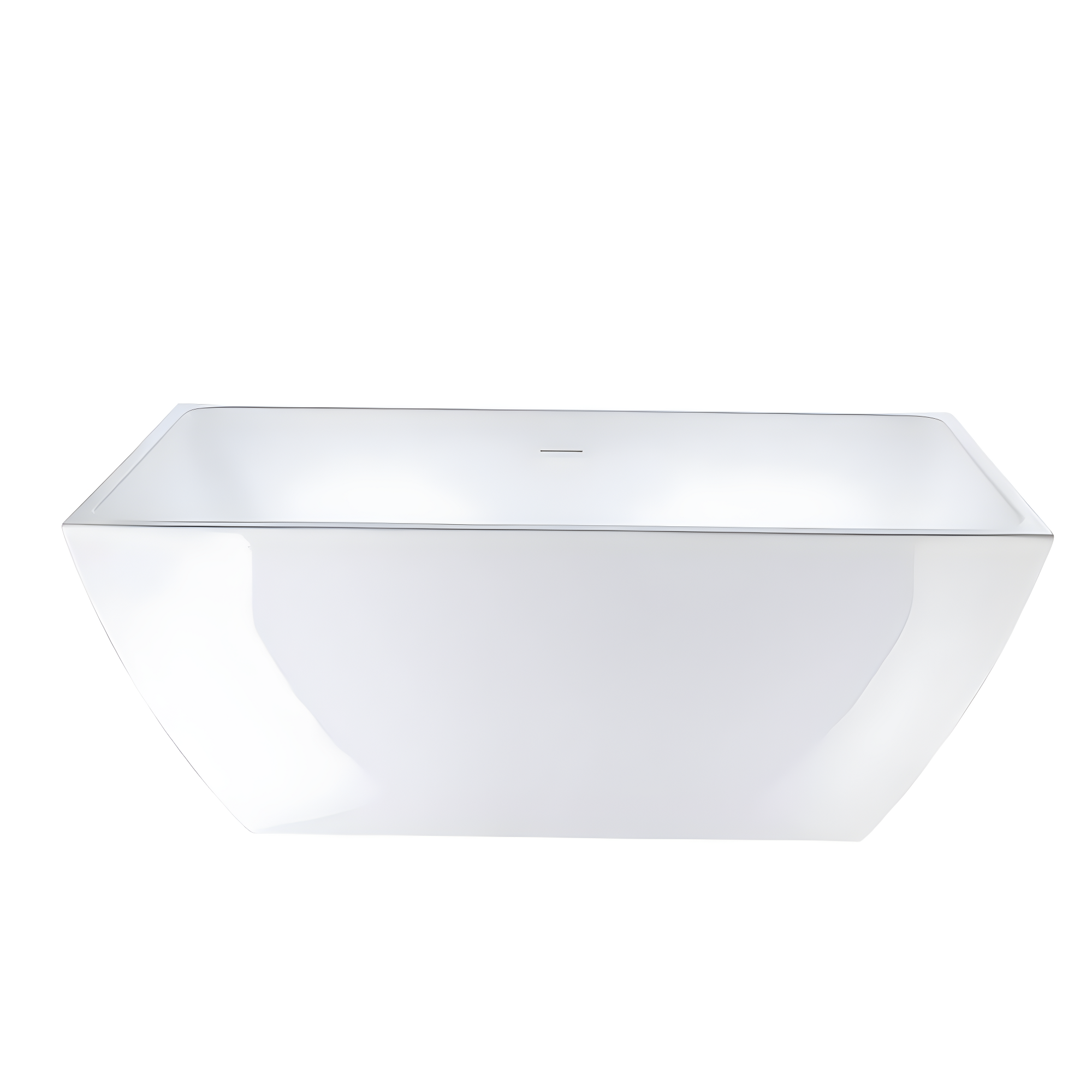 66.9" x 33" Freestanding Soaking Bathtub