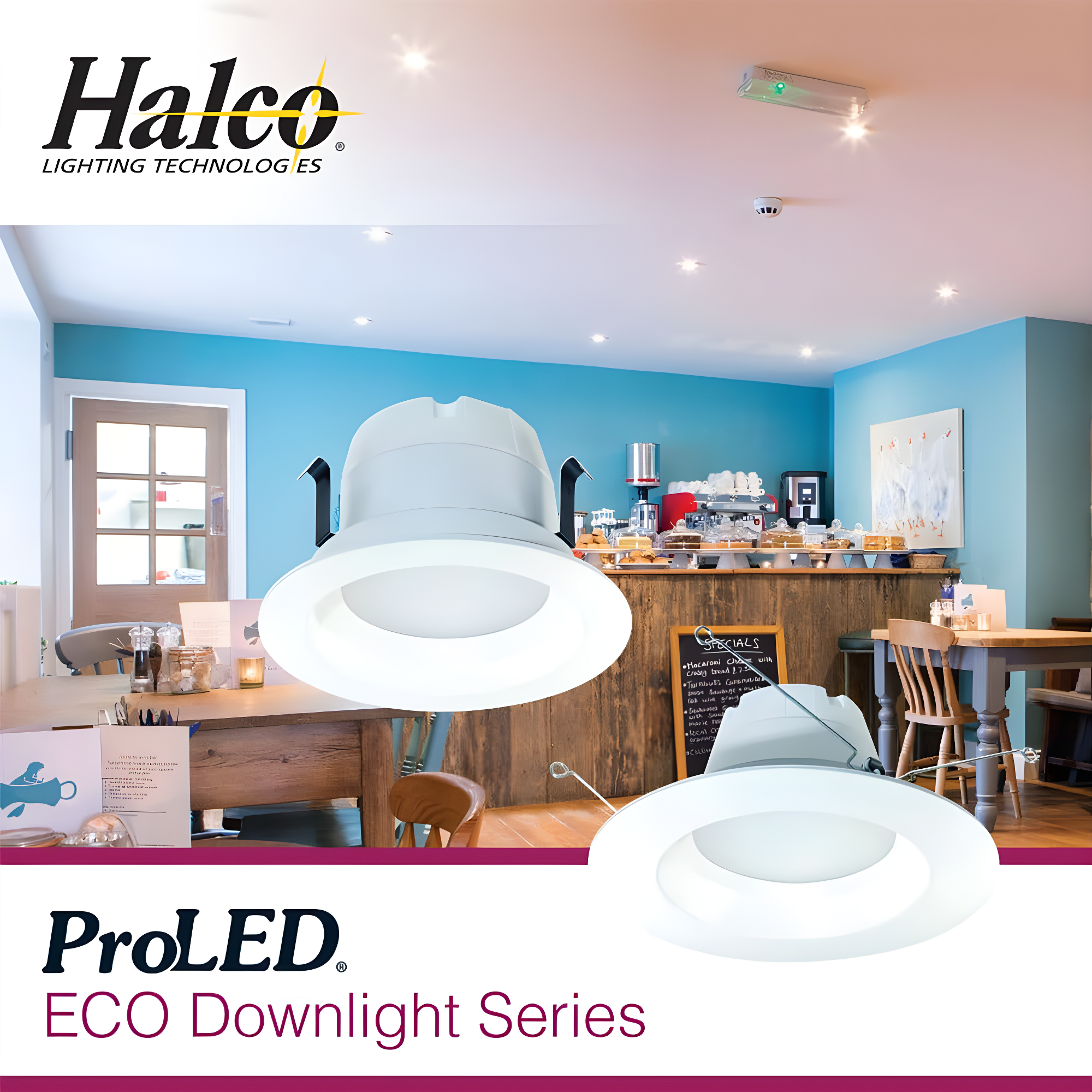 Halco 99734 DL4FR9/930/LED3 -ProLED Downlight Retrofit Series -4" -9W -3000K -Dimmable