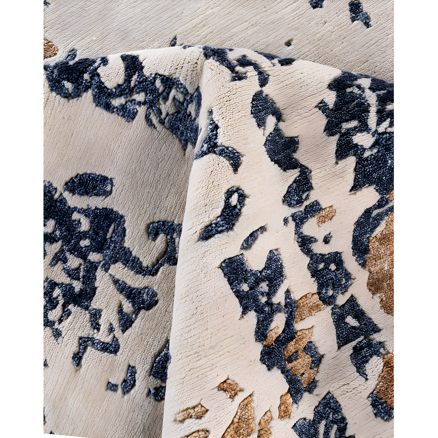 Solo Rugs One-of-a-Kind Rectangle 8'2" X 10'1" New Age Area Rug Beige